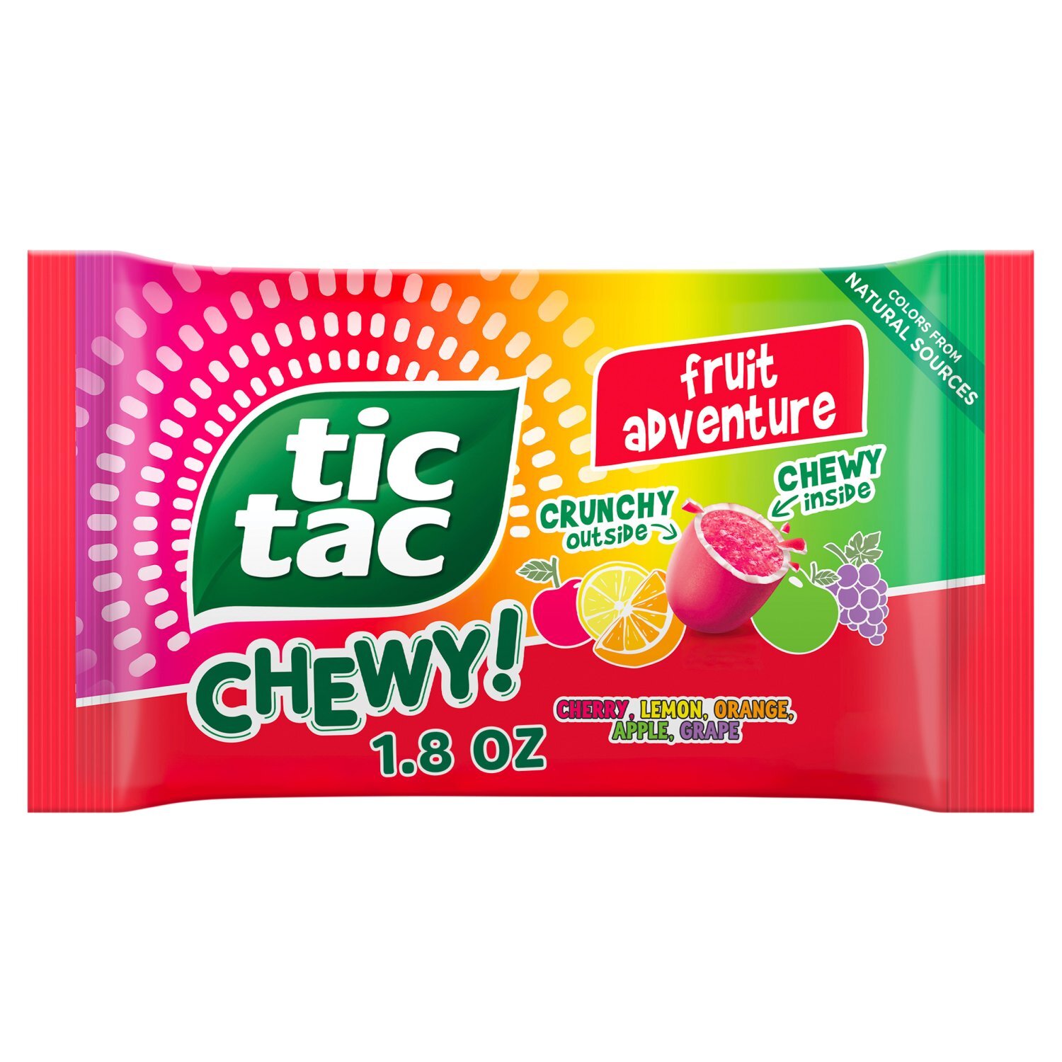 Tic Tac Chewy! Fruit Adventure Candy, 1.8 oz - The Fresh Grocer