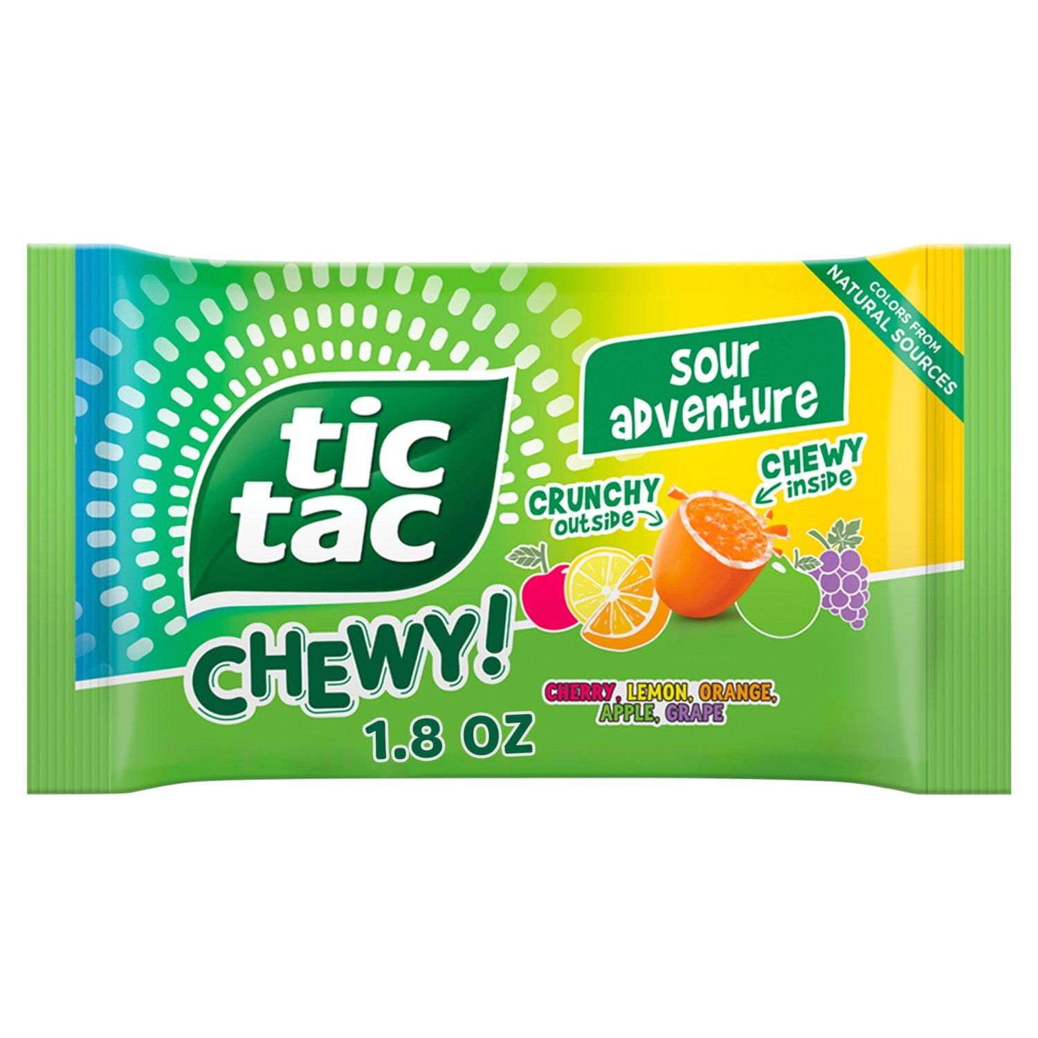 Tic Tac Chewy! Sour Adventure Candy, 1.8 oz - The Fresh Grocer