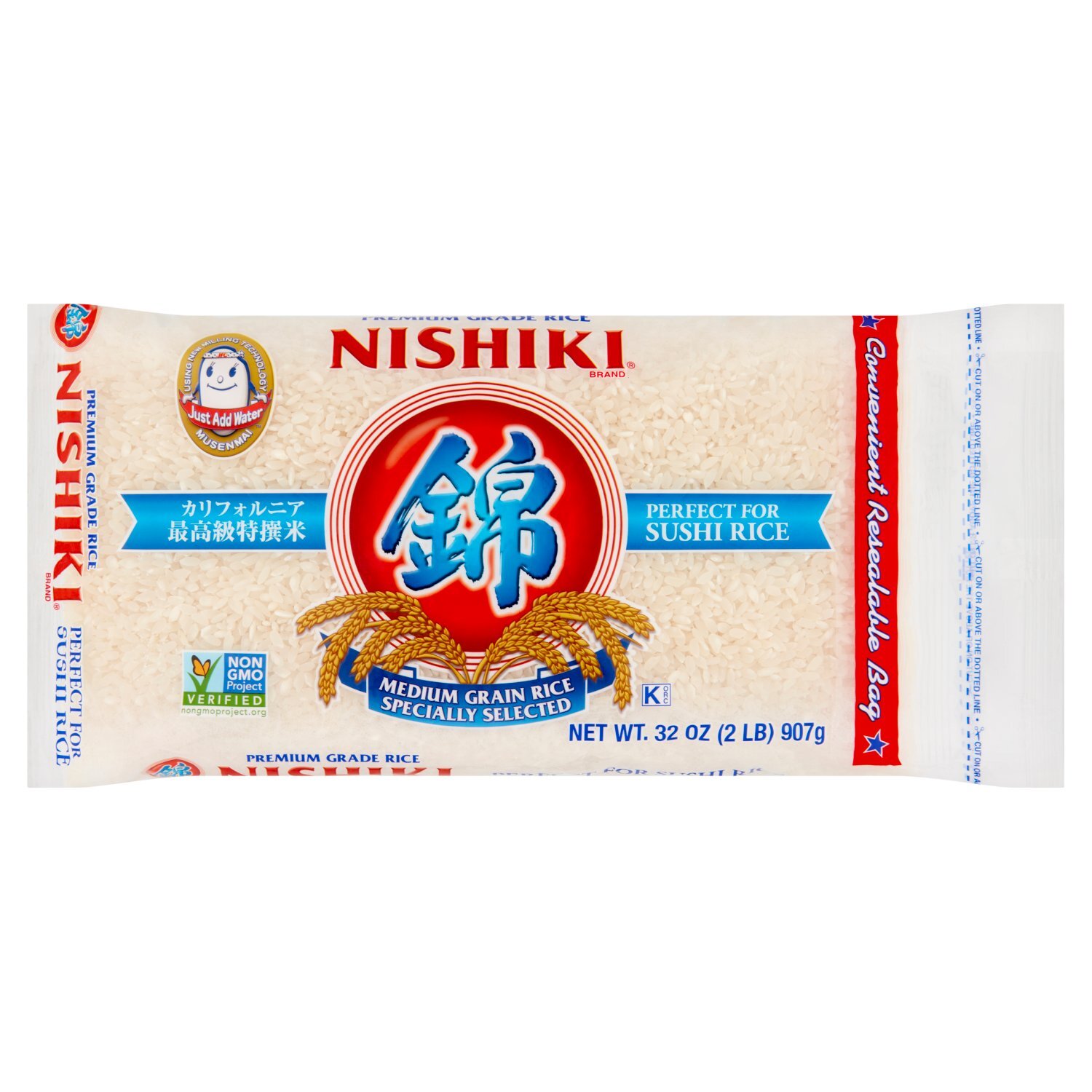 Nishiki Medium Grain Sushi Rice, 32 oz - The Fresh Grocer