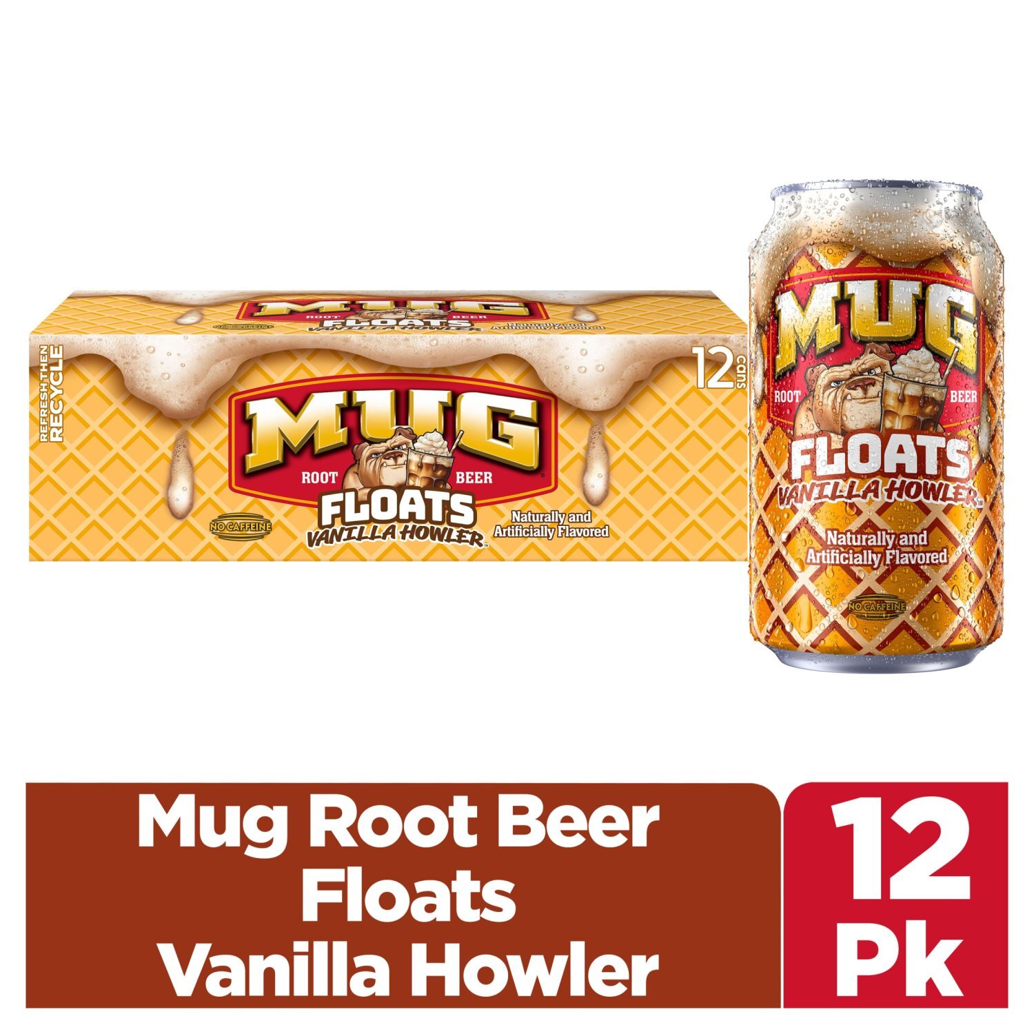 Mug Root Beer Floats Vanilla Howler 12 Fl Oz X 12 Image 1 of 7
