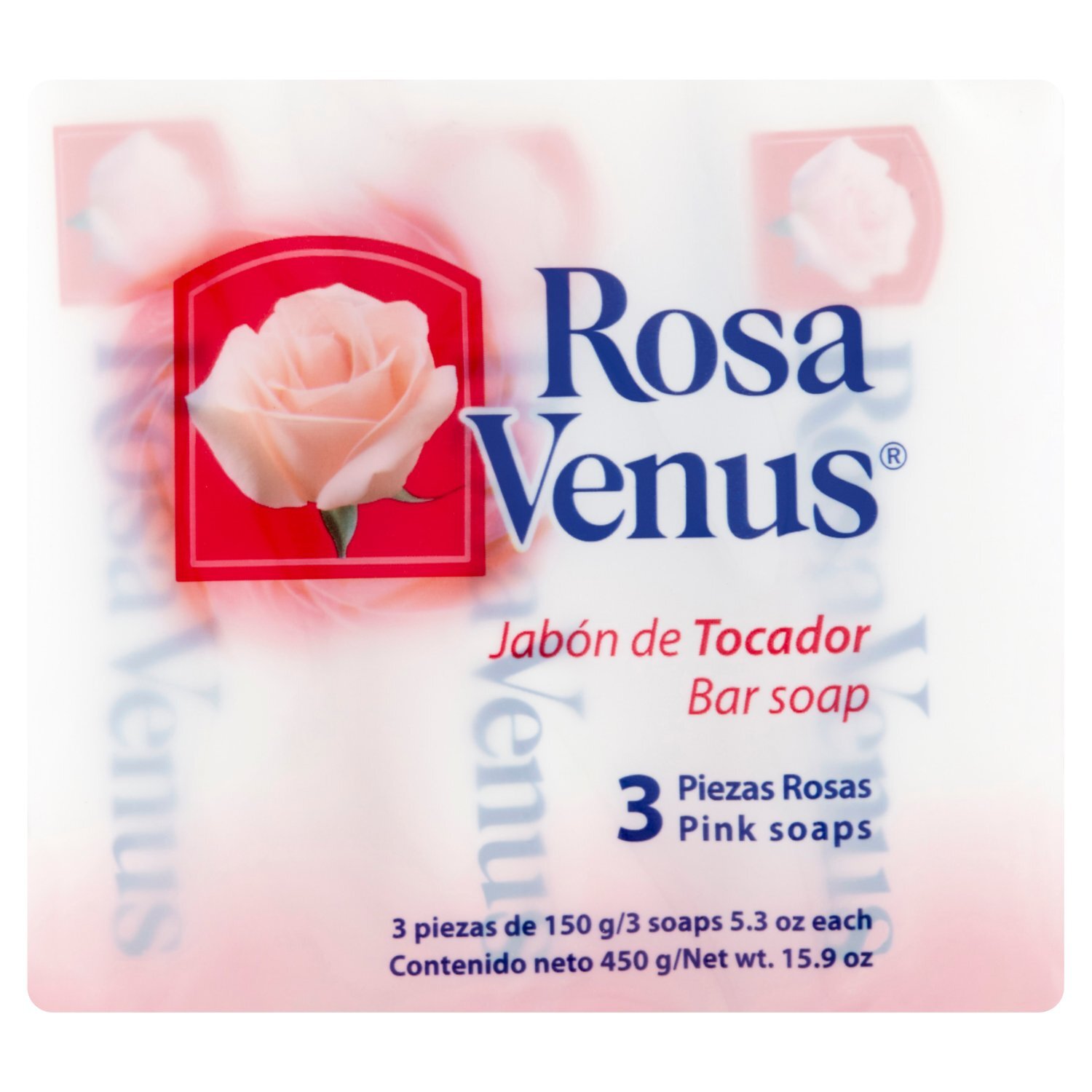 Rosa Venus Pink Bar Soaps, 5.3 oz, 3 count - Price Rite