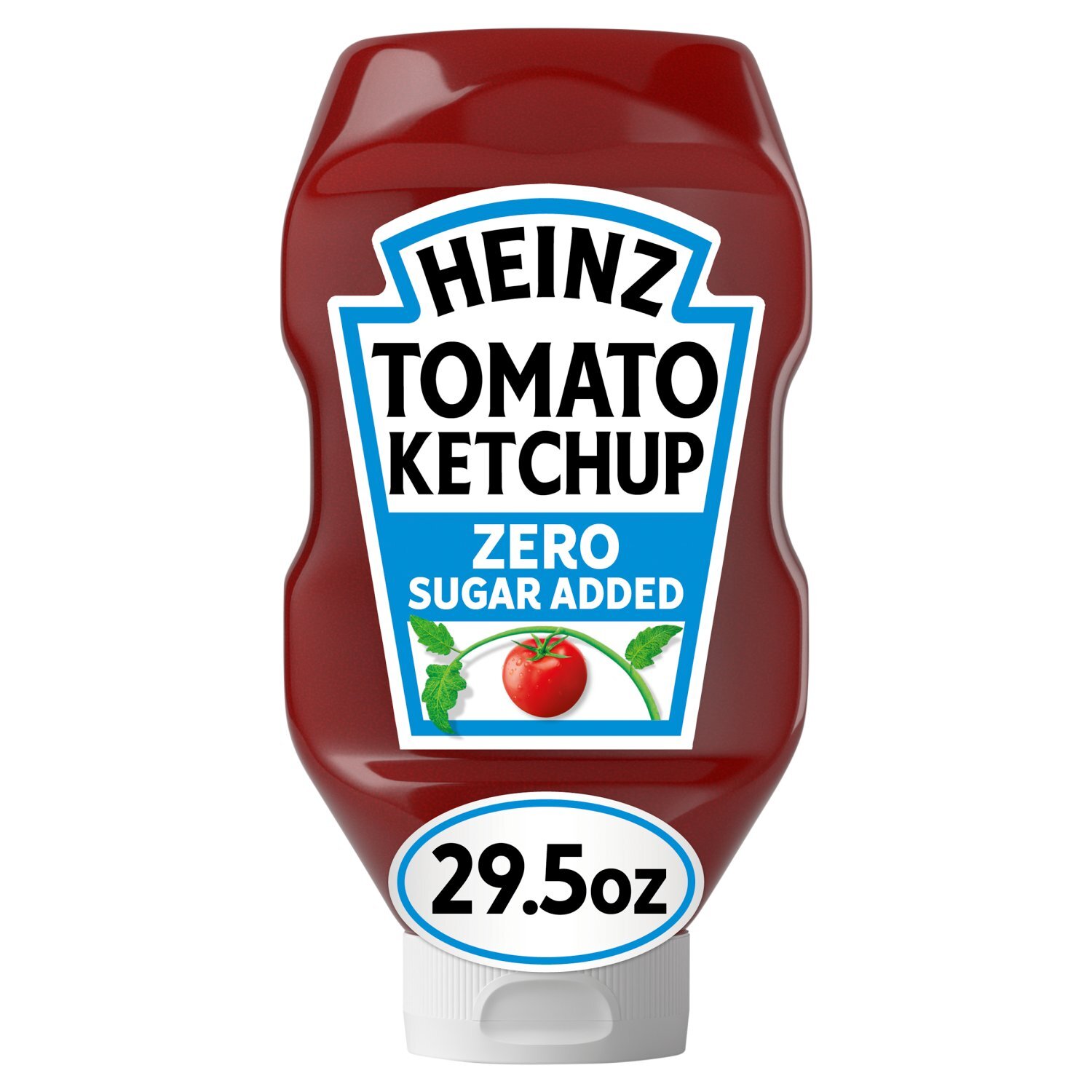 Heinz No Sugar Added Tomato Ketchup, 29.5 oz Image 1 of 7