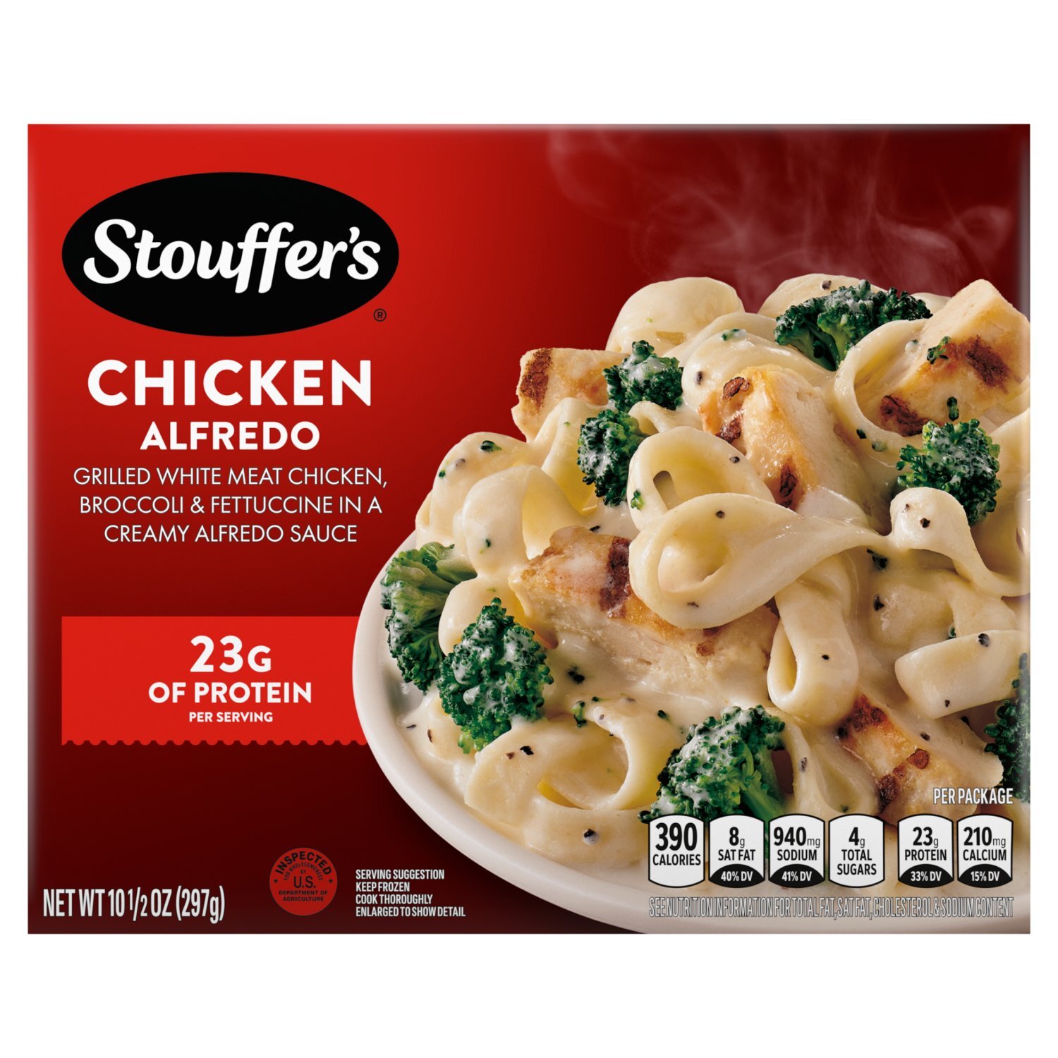Stouffer's Chicken Alfredo, 10 1/2 oz Image 1 of 6
