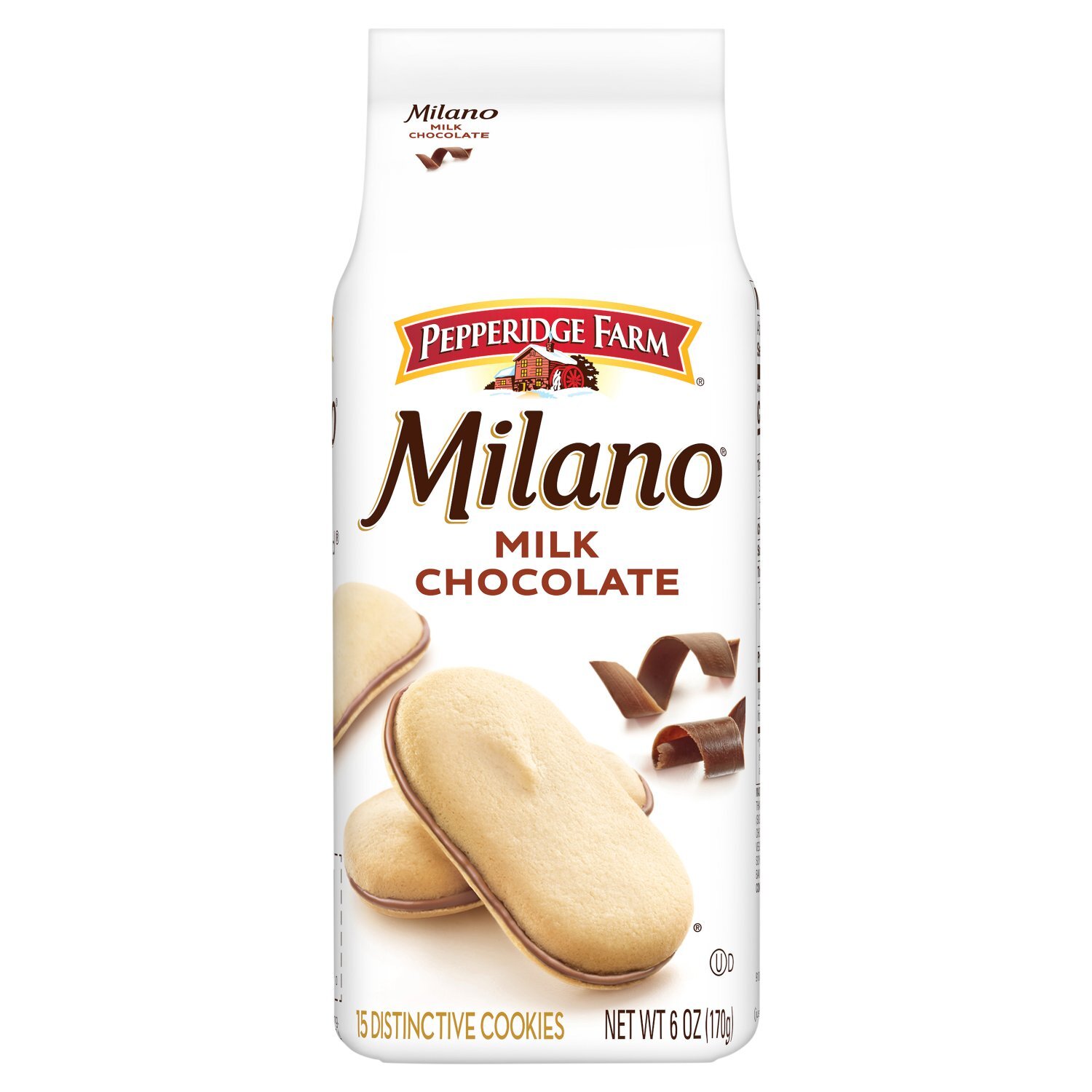 Pepperidge Farm Milano Milk Chocolate Distinctive Cookies, 15 