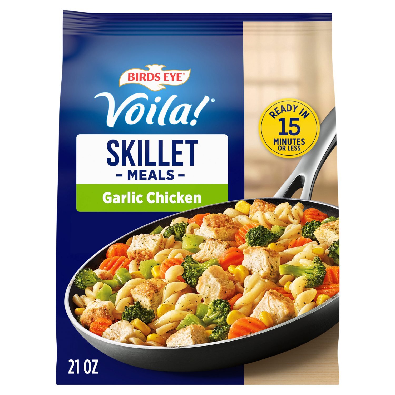 GFチキン10*1◯● Blue moon1ページ●◯ Birds Eye Voila! Garlic Chicken Skillet Meals, 21 oz - The Fresh