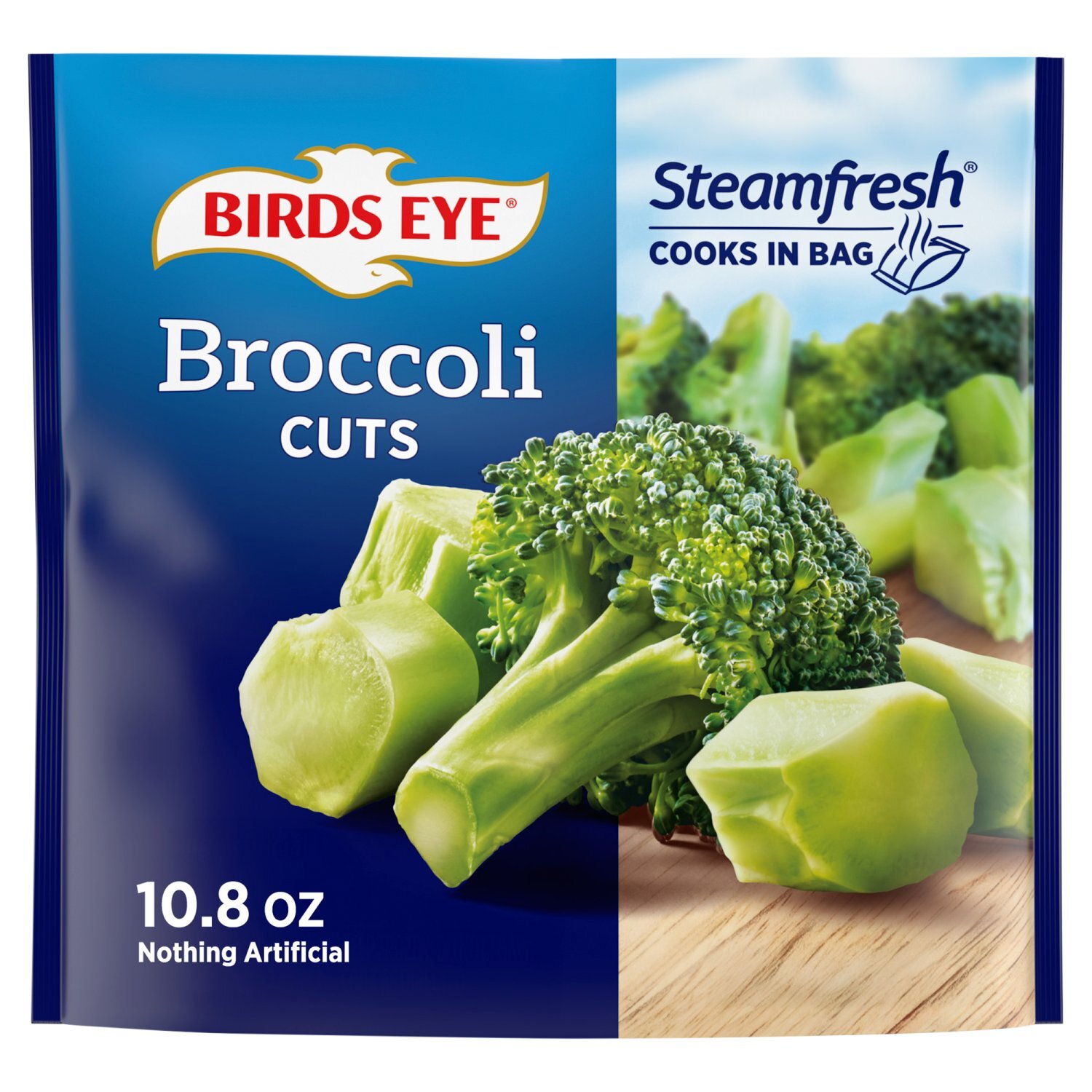 Birds Eye Steamfresh Broccoli Cuts, 10.8 oz Image 1 of 11