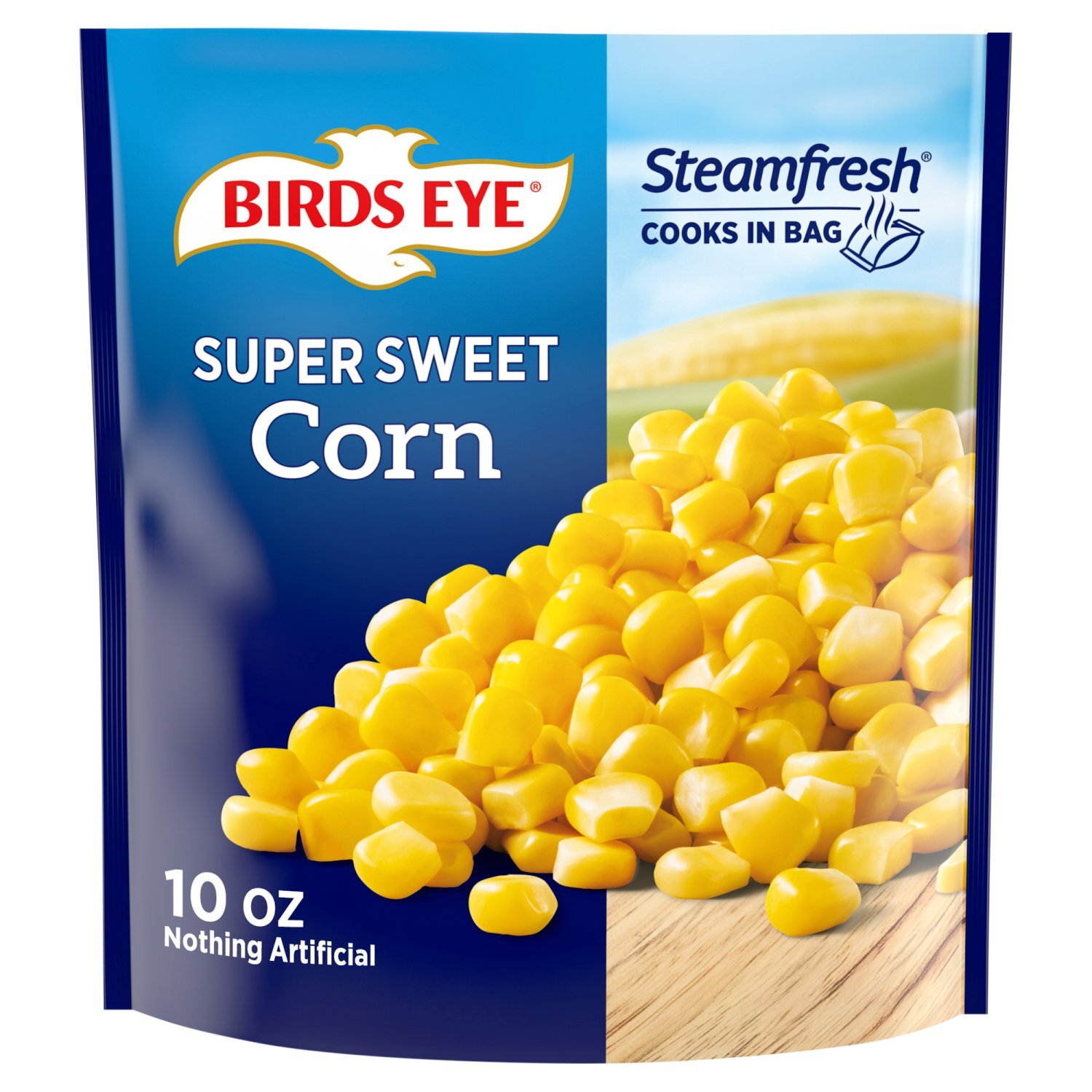 Birds Eye Steamfresh Super Sweet Corn, 10 oz Image 1 of 11