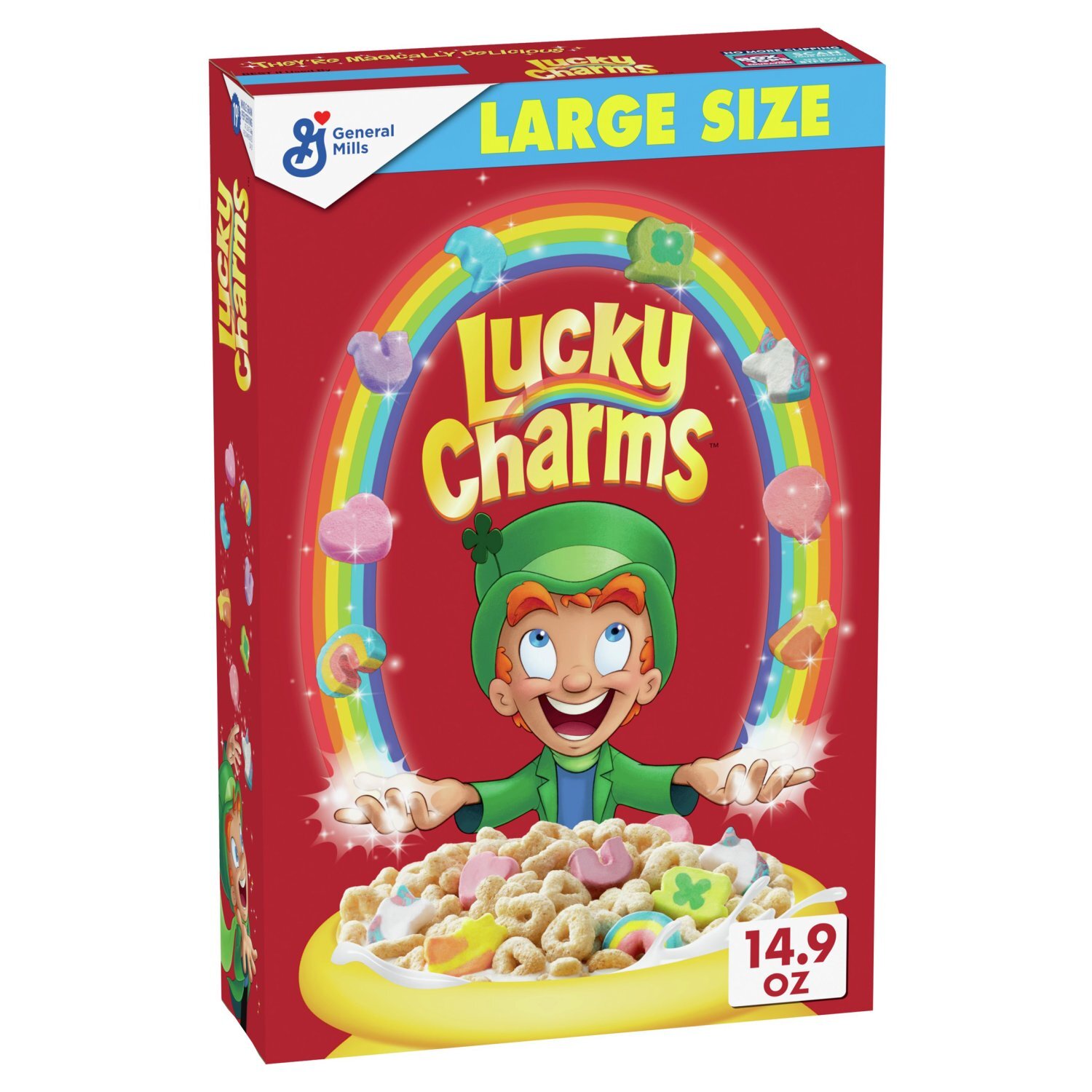 ラッキージョン チャーム付チェーン C100 55cm General Mills Lucky Charms Frosted Toasted Oat Cereal with