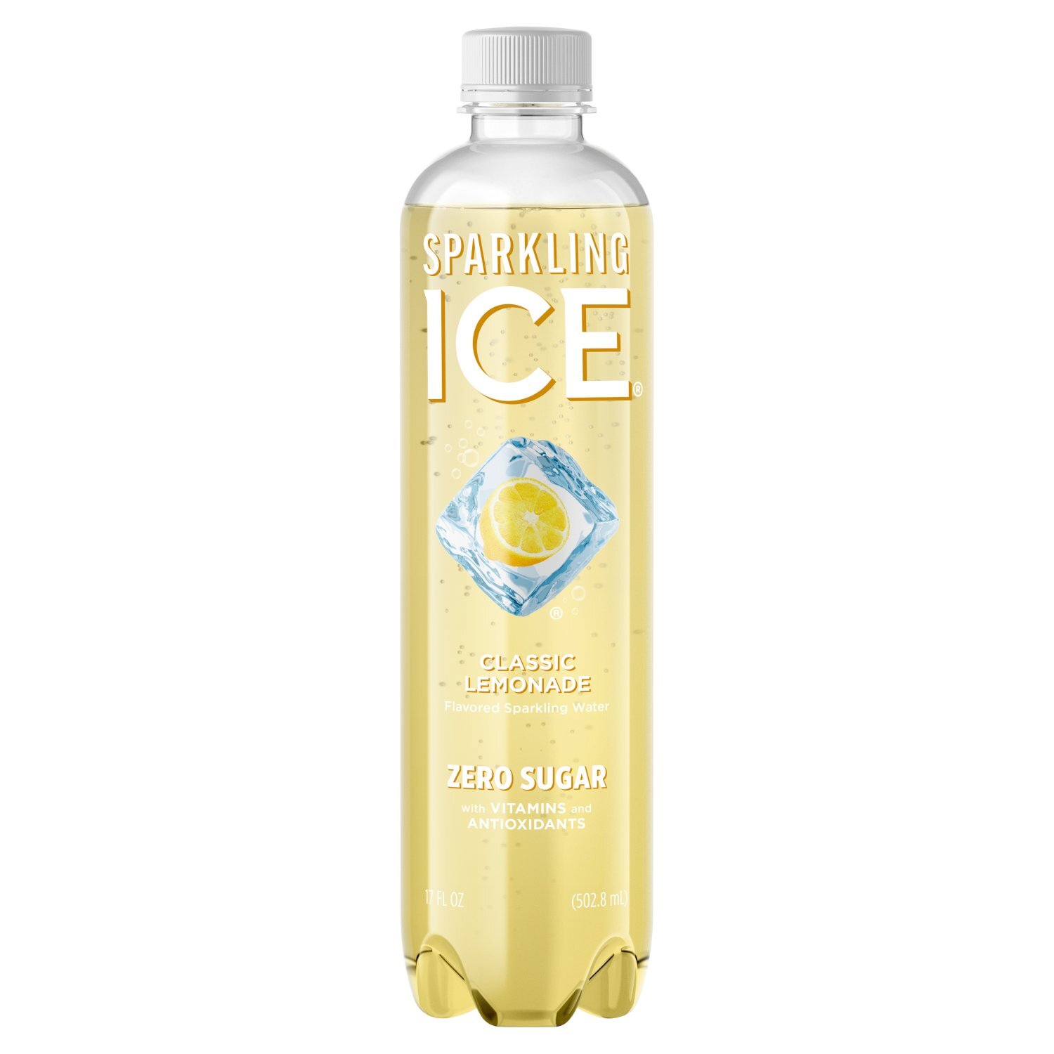 Sparkling Ice Classic Lemonade Flavored Sparkling Water, 17 fl oz Image 1 of 6