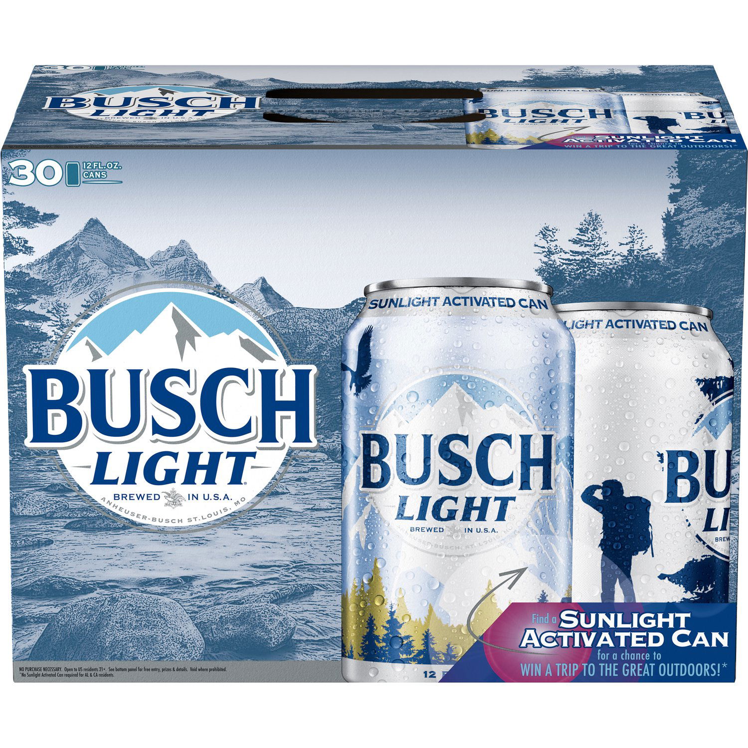 Busch Light 30 Pack - Cans, 360 fl oz - ShopRite