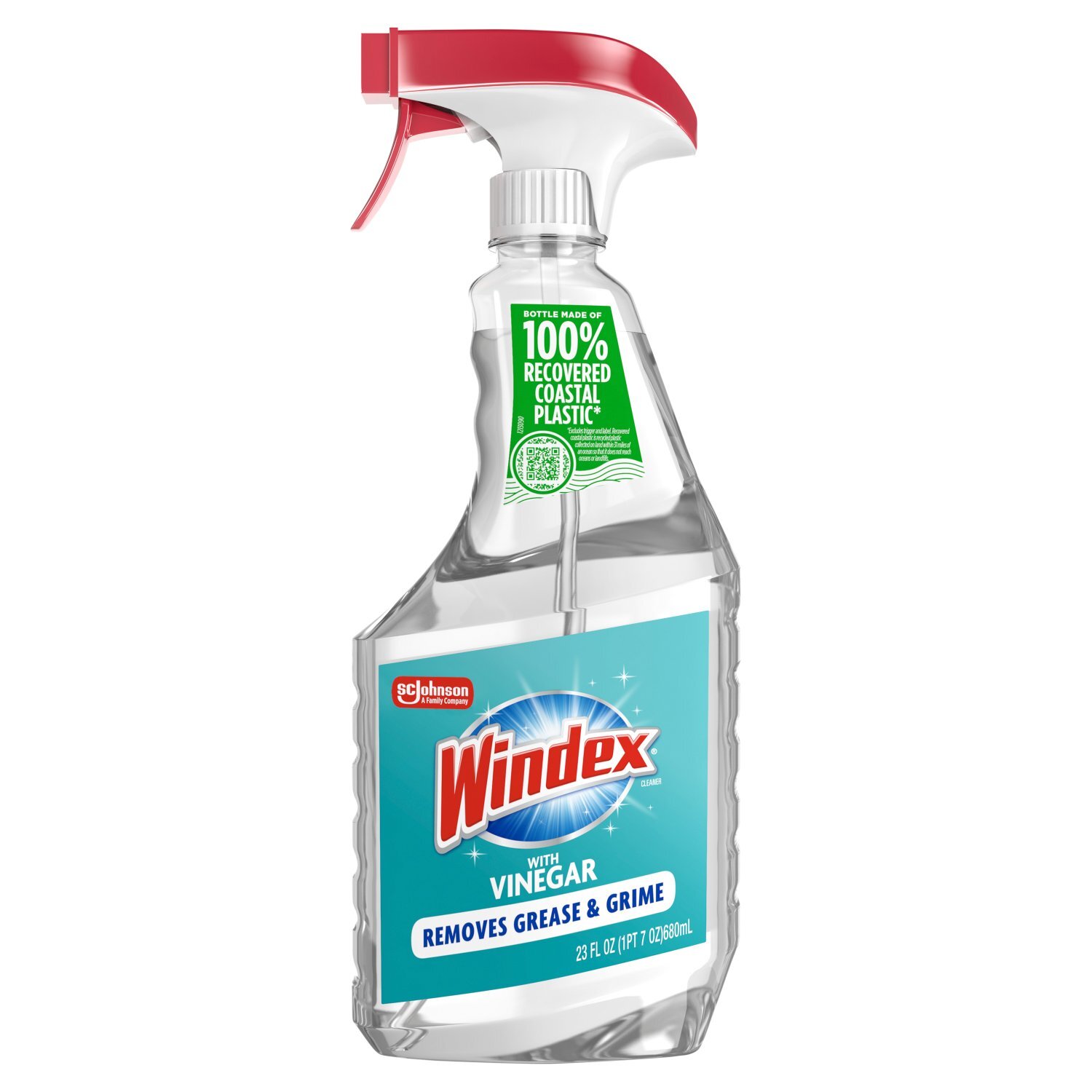 Windex Cleaner with Vinegar, 23 fl oz Image 1 of 12