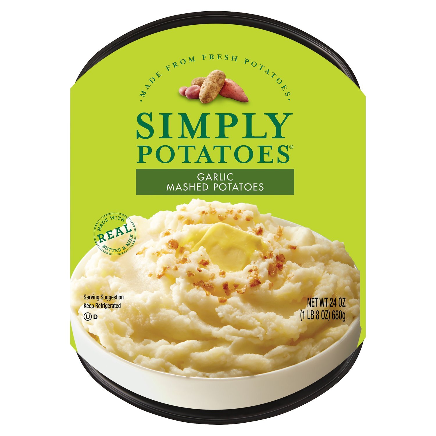 Simply Potatoes Garlic Mashed Potatoes, 24 oz Image 1 of 6