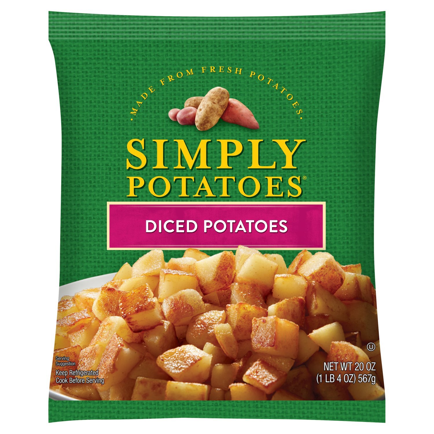 Simply Potatoes Diced Potatoes, 20 oz - Fairway