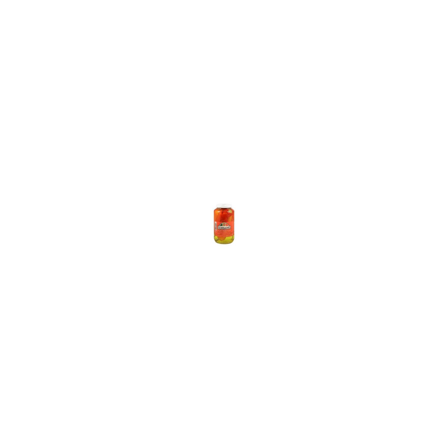 Gonsalves Red Finger Peppers - Hot, 32 fl oz