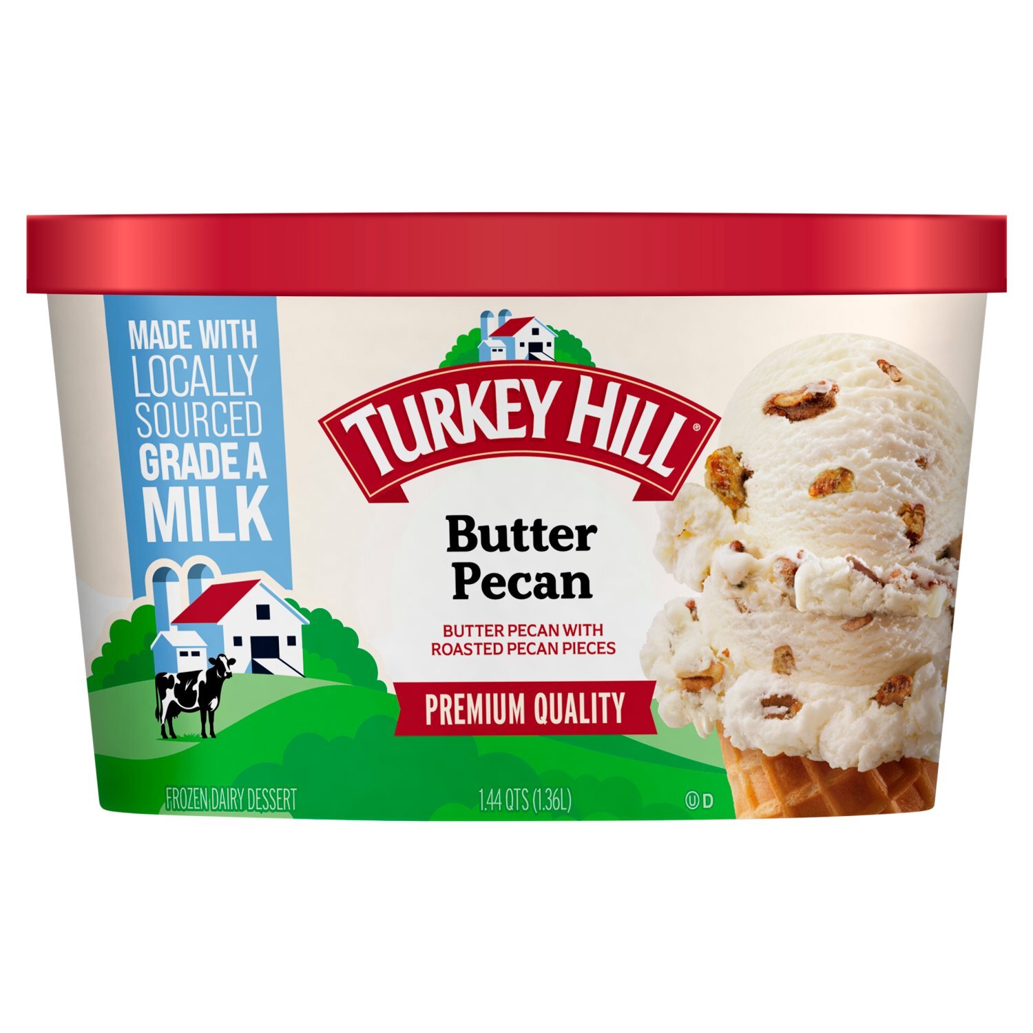 その他 Fat butter 250ml Turkey Hill Butter Pecan Frozen Dairy Dessert, 1.44 qts - Price Rite