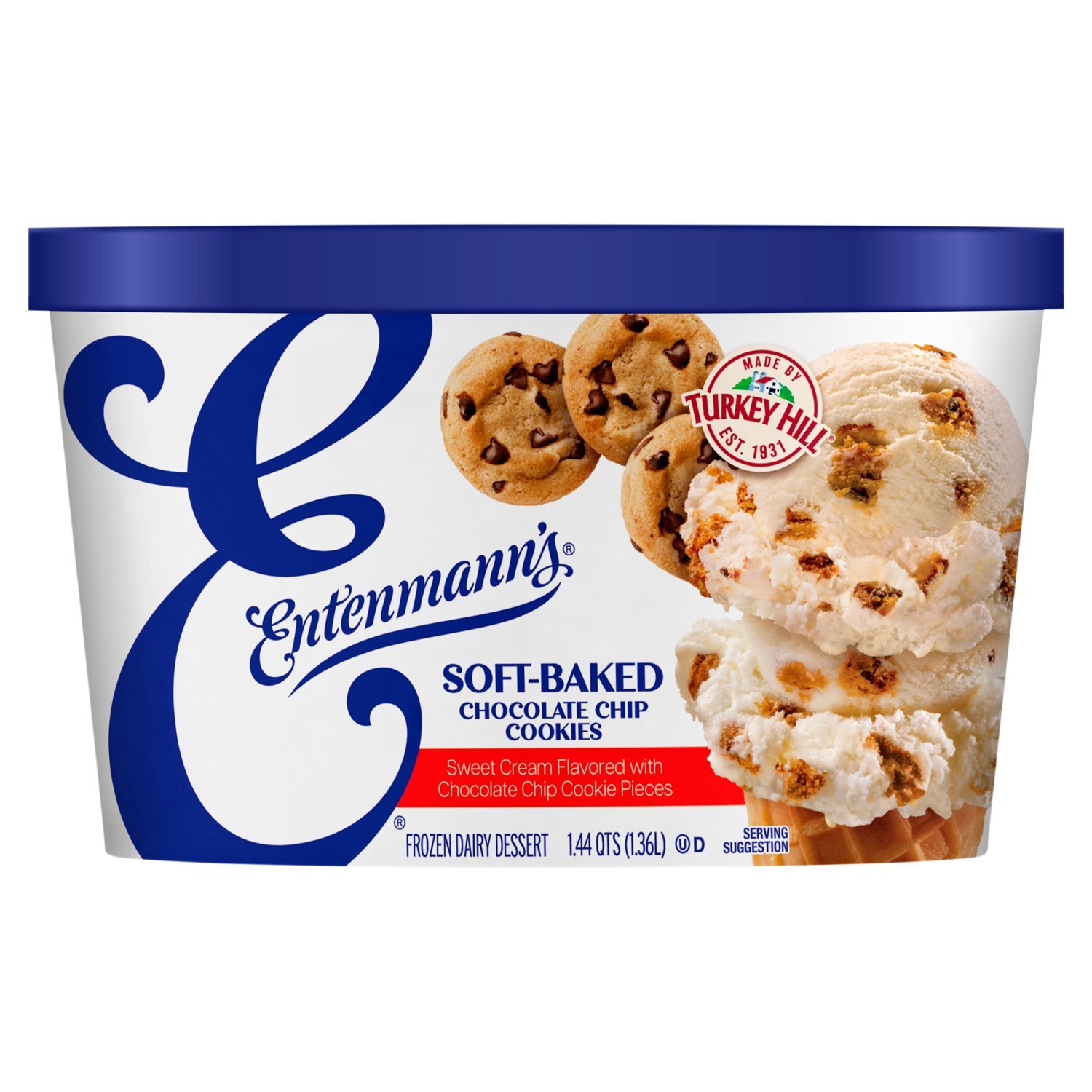Turkey Hill Entenmann's Soft-Baked Chocolate Chip Cookies Frozen