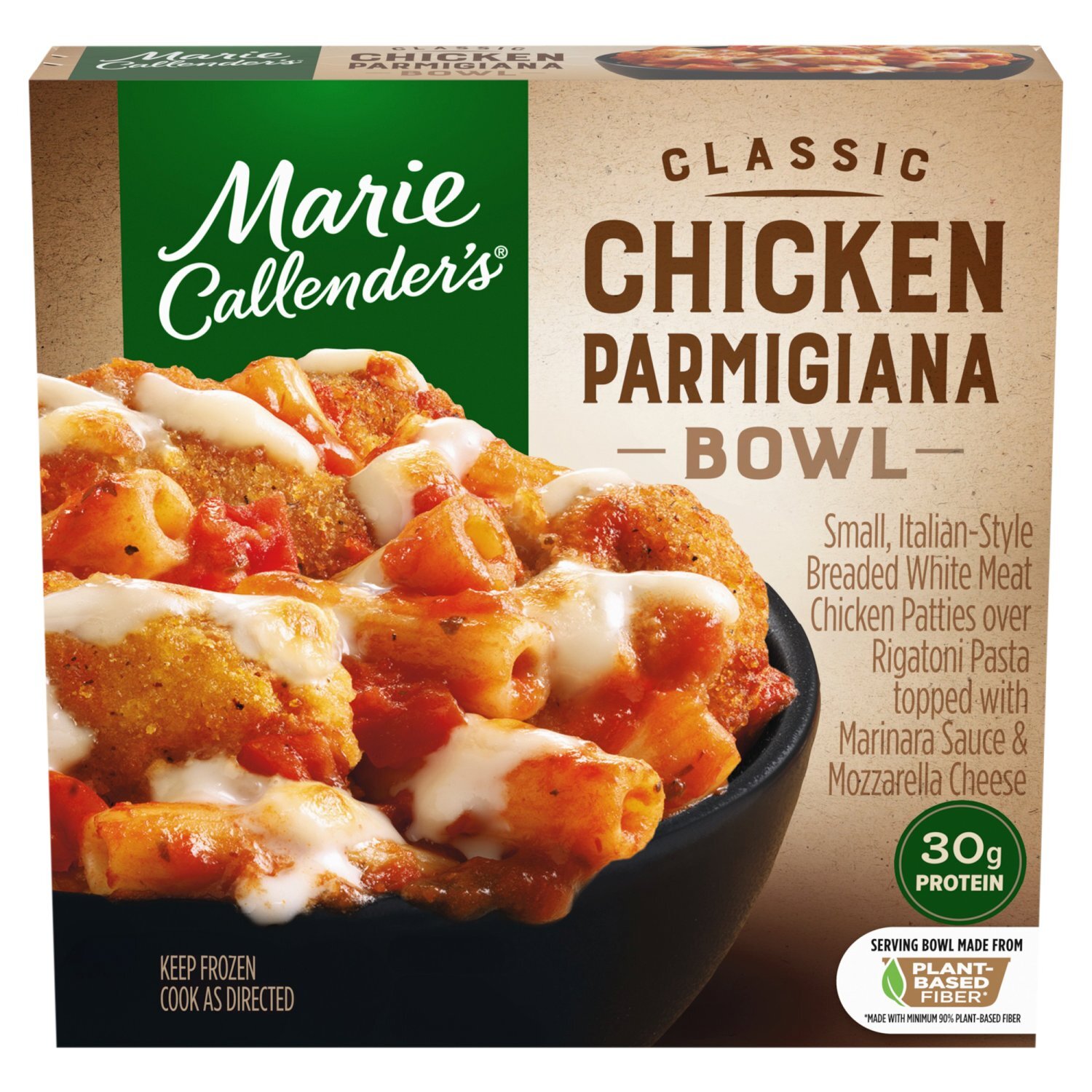 Marie Callender's Classic Chicken Parmigiana Bowl, 12.5 oz Image 1 of 11