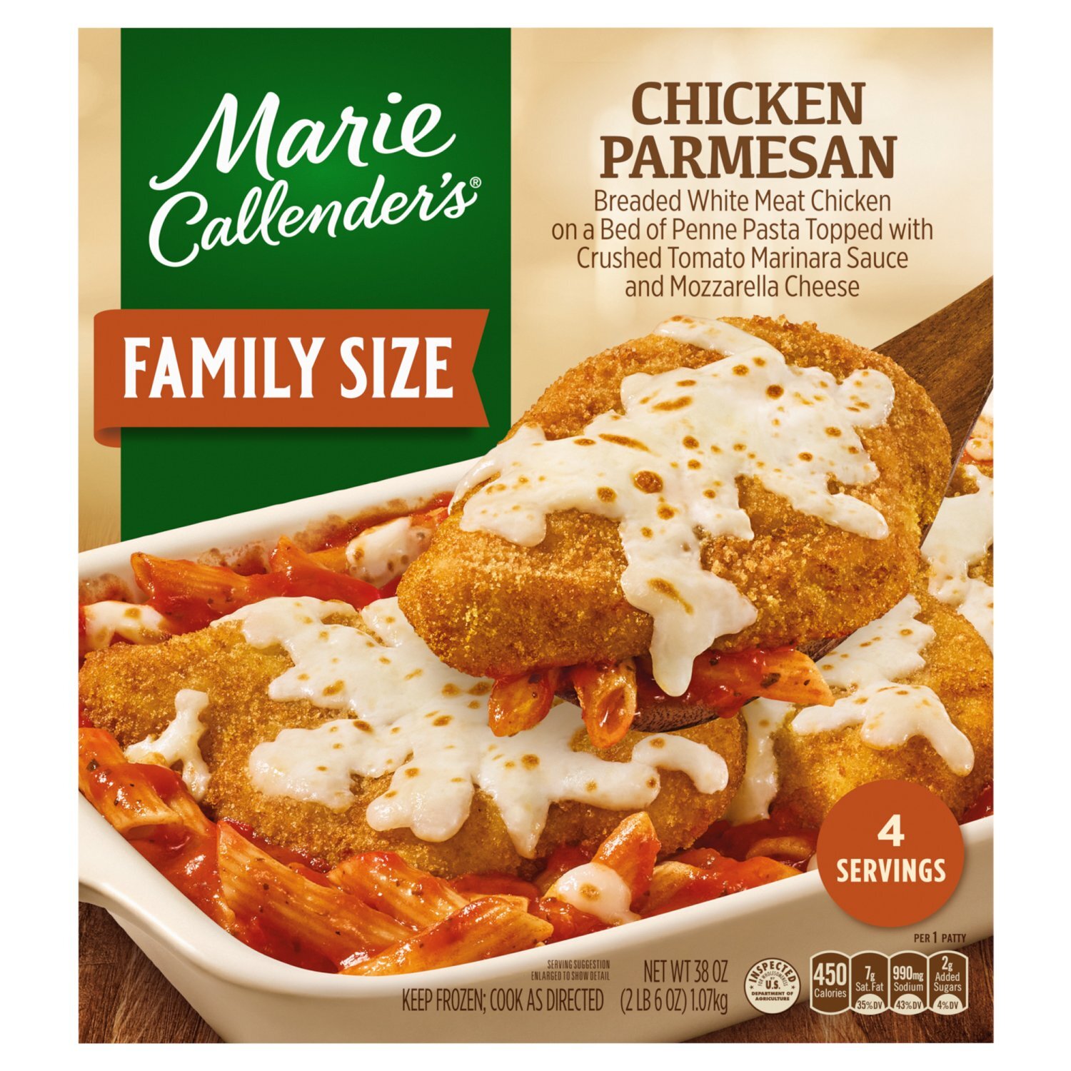 Marie Callender's Chicken Parmesan Family Size, 38 oz Image 1 of 9
