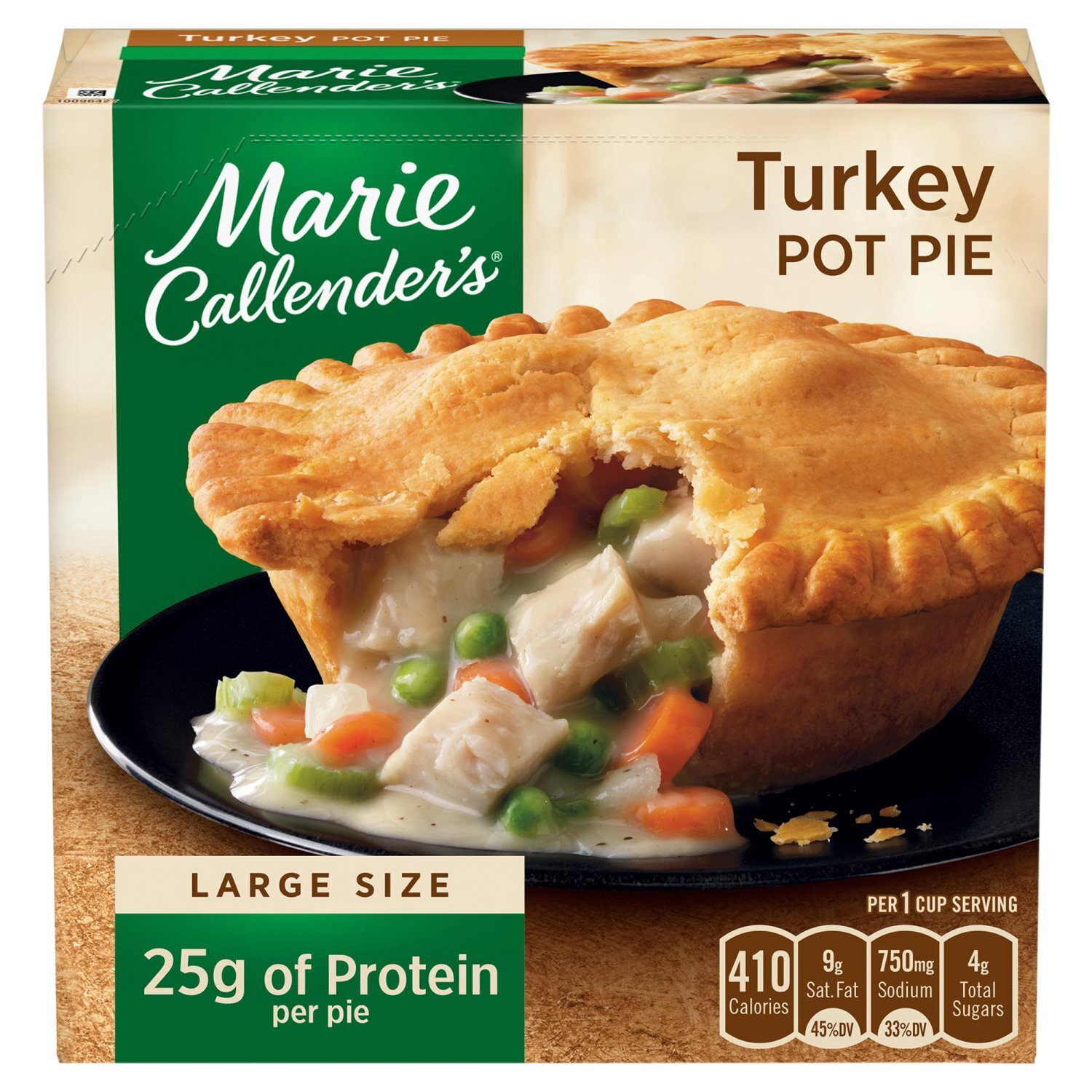 Marie Callender's Turkey Pot Pie Large Size, 15 oz Image 1 of 11
