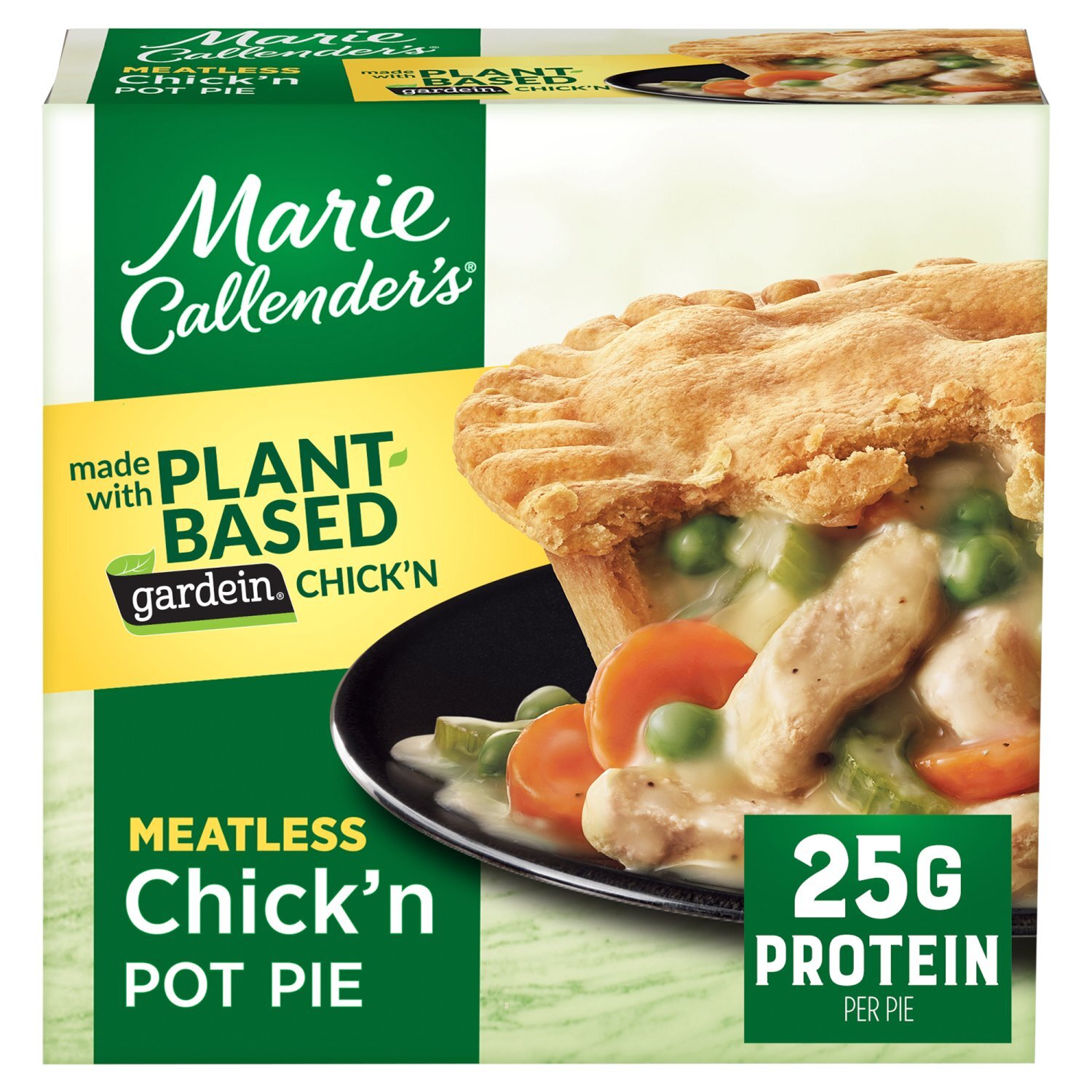Marie Callender's Plant-Based Chick'n Pot Pie, 15 oz Image 1 of 10