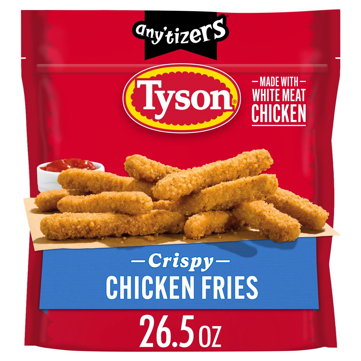 Tyson Any'tizers Frozen Crispy Chicken Fries, 26.5 oz Image 1 of 14