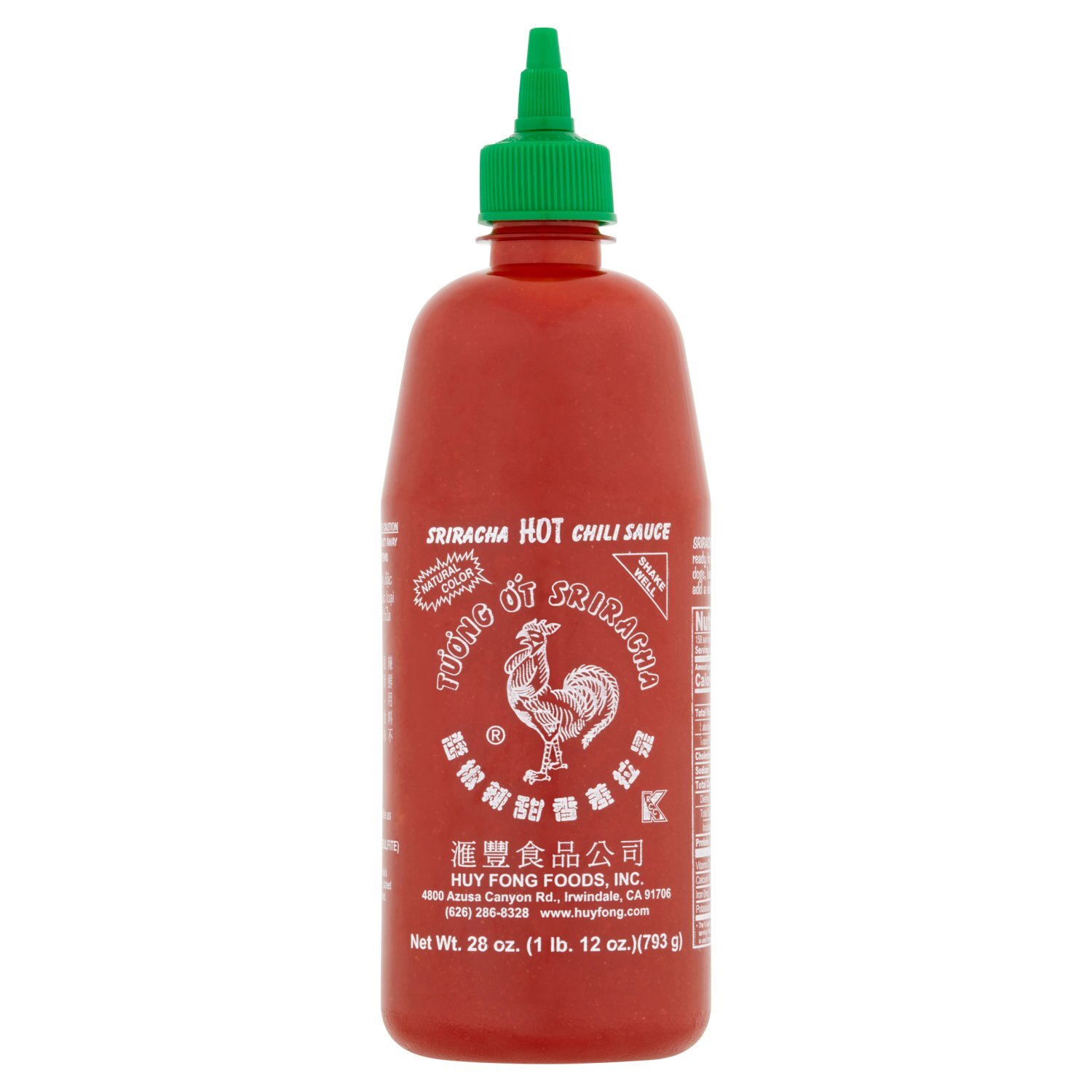 Huy Fong Foods Sriracha Hot Chili Sauce, 28 oz Image 1 of 5