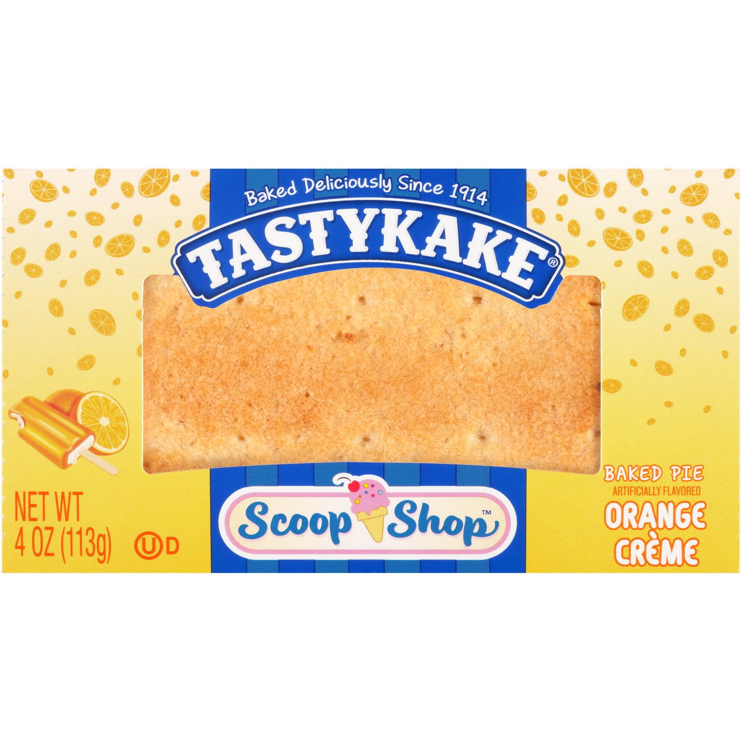 Tastykake Orange Kream-cicle Pie, 4 oz