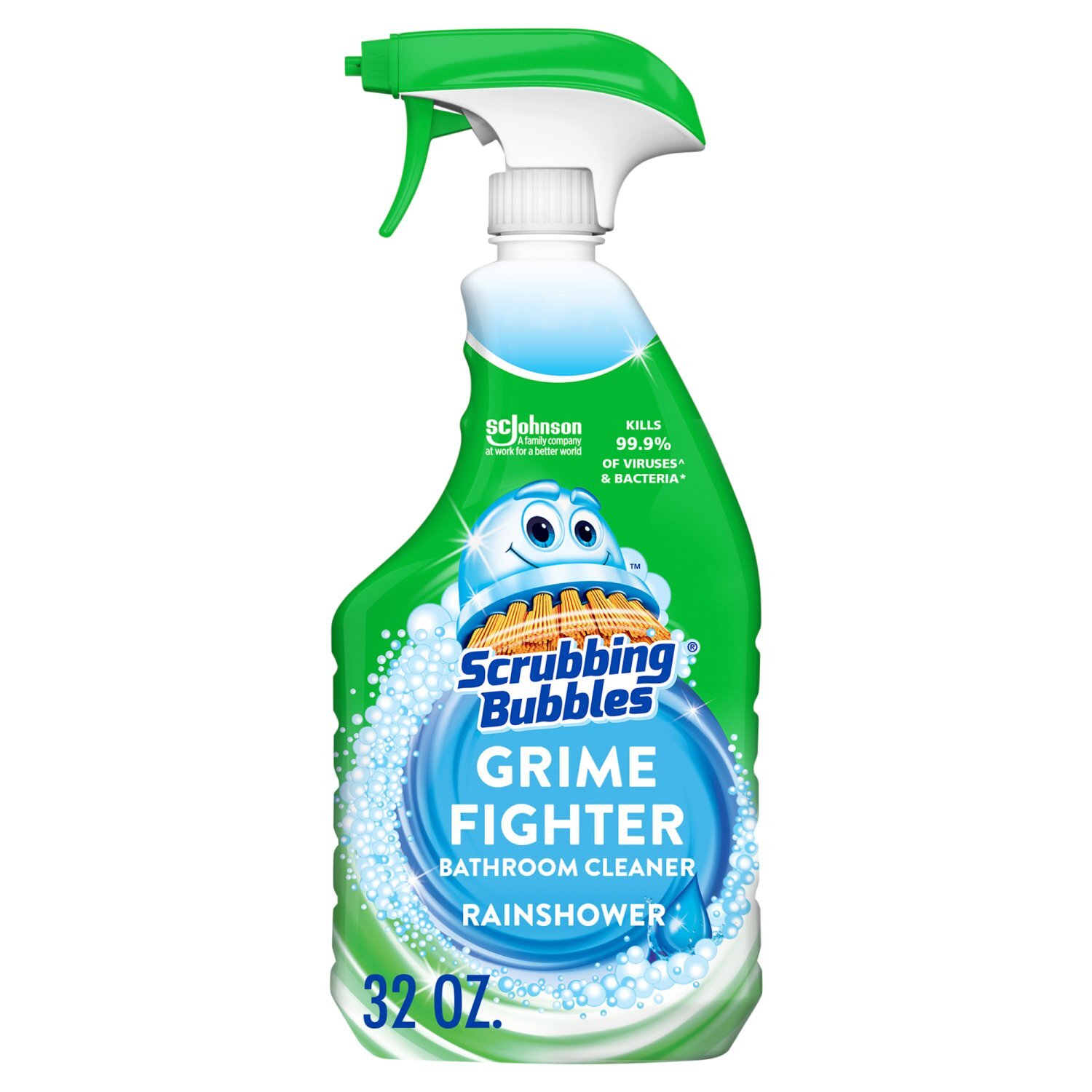Scrubbing Bubbles Rainshower Bathroom Grime Fighter Disinfectant