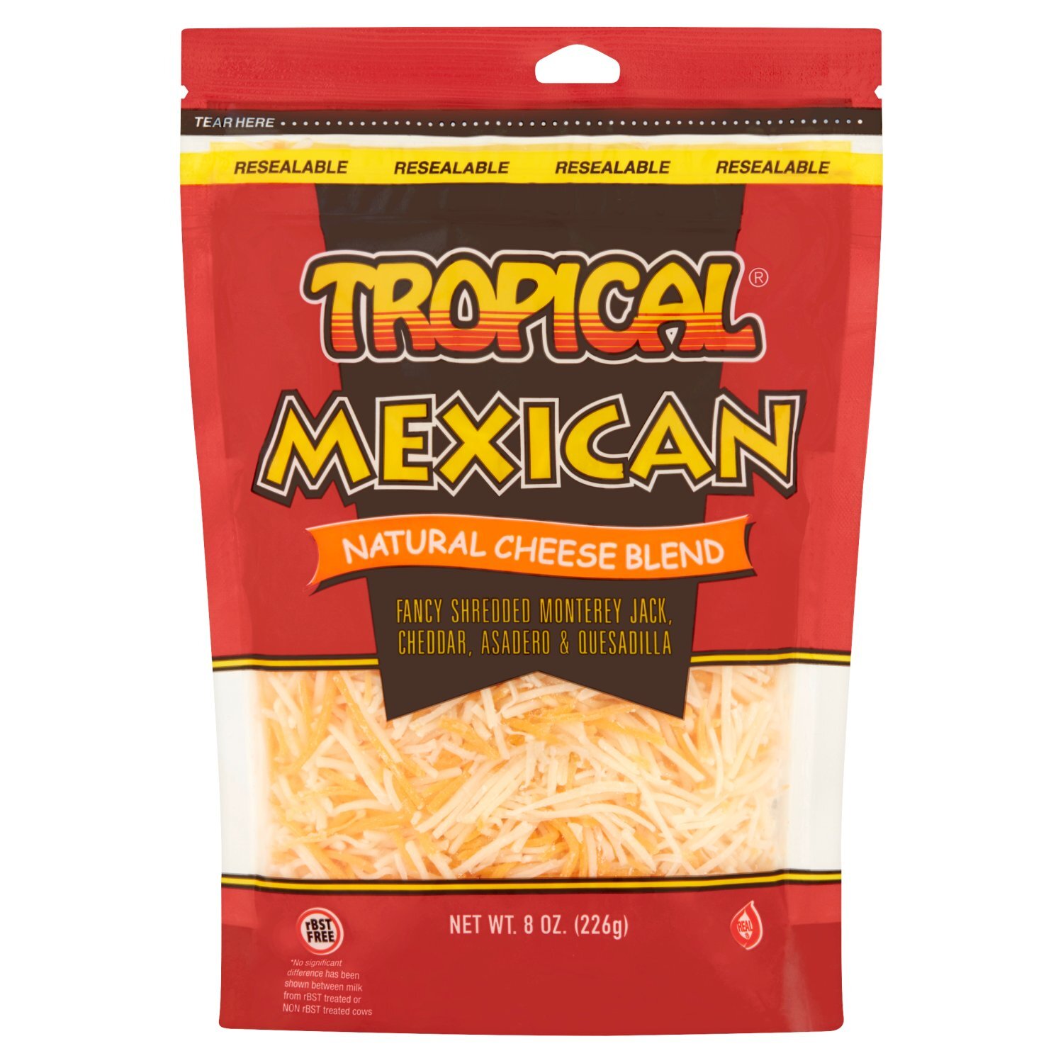 Tropical Mexican Natural Cheese Blend, 8 oz - Fairway