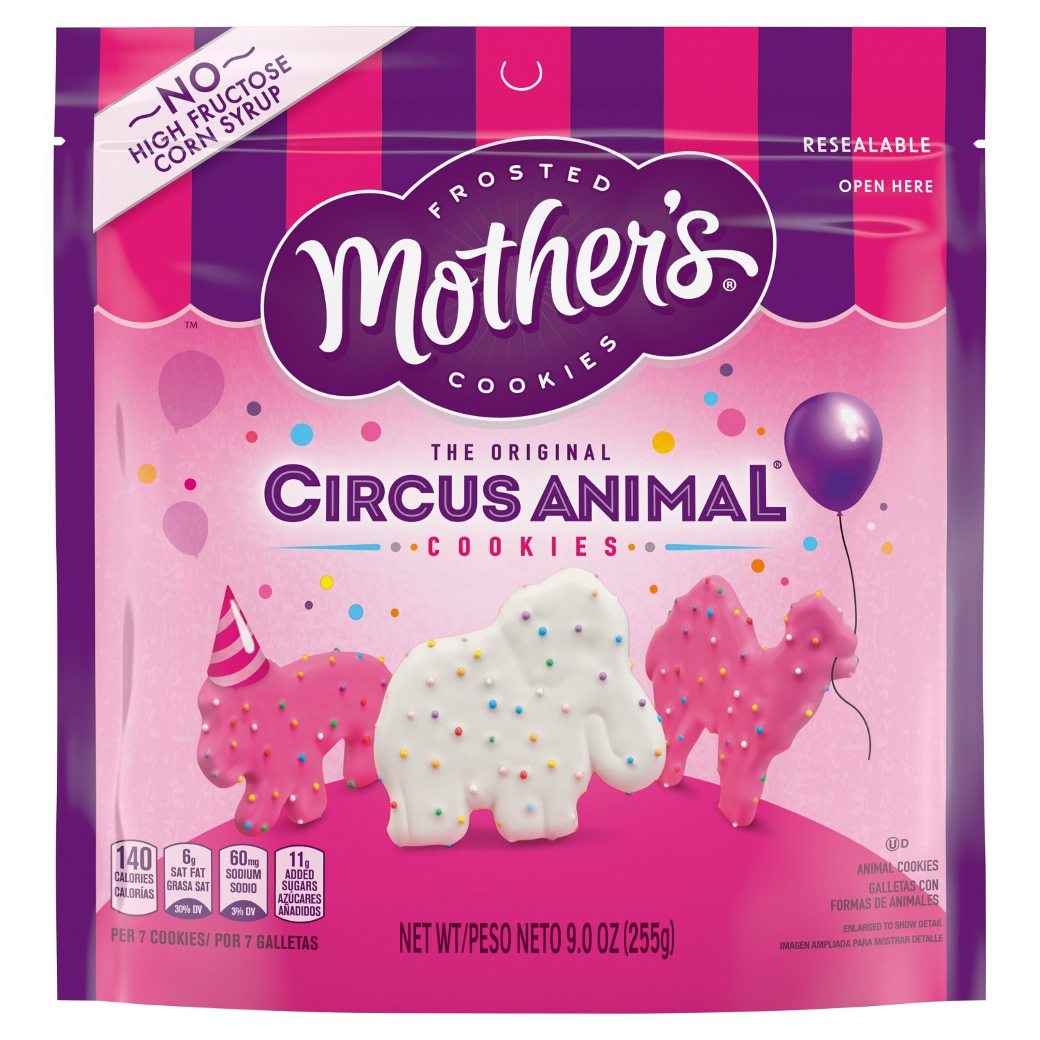 Mother's The Original Circus Animal Frosted Cookies, 9.0 oz