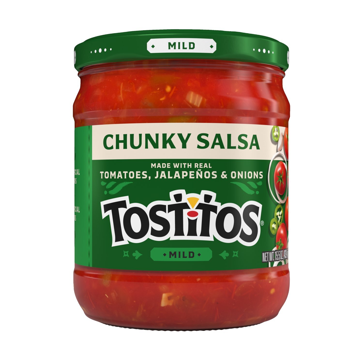 Tostitos Dip Chunky Salsa Mild 15.5 Oz Image 1 of 9