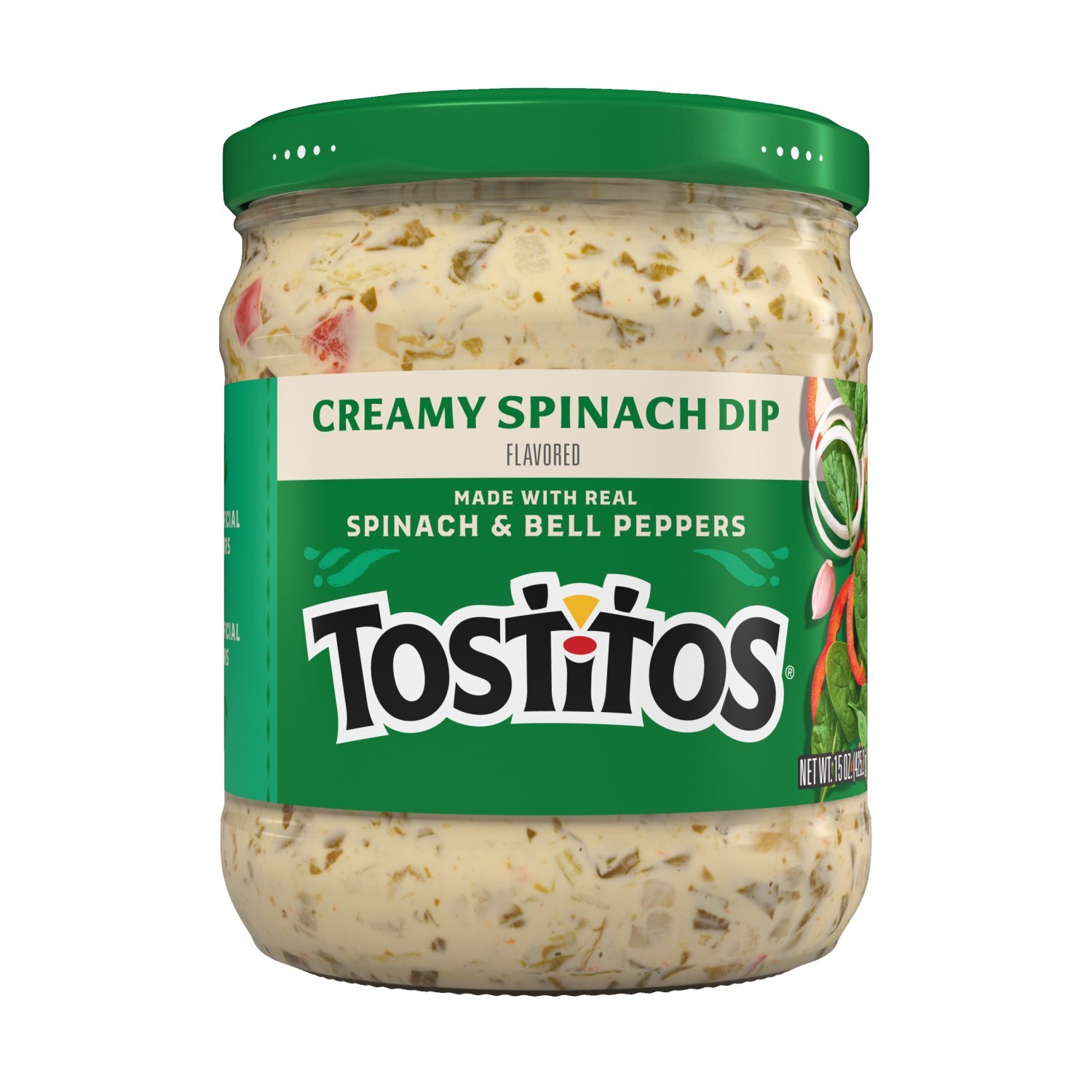 Tostitos Dip Creamy Spinach Flavored 15 Oz Image 1 of 8