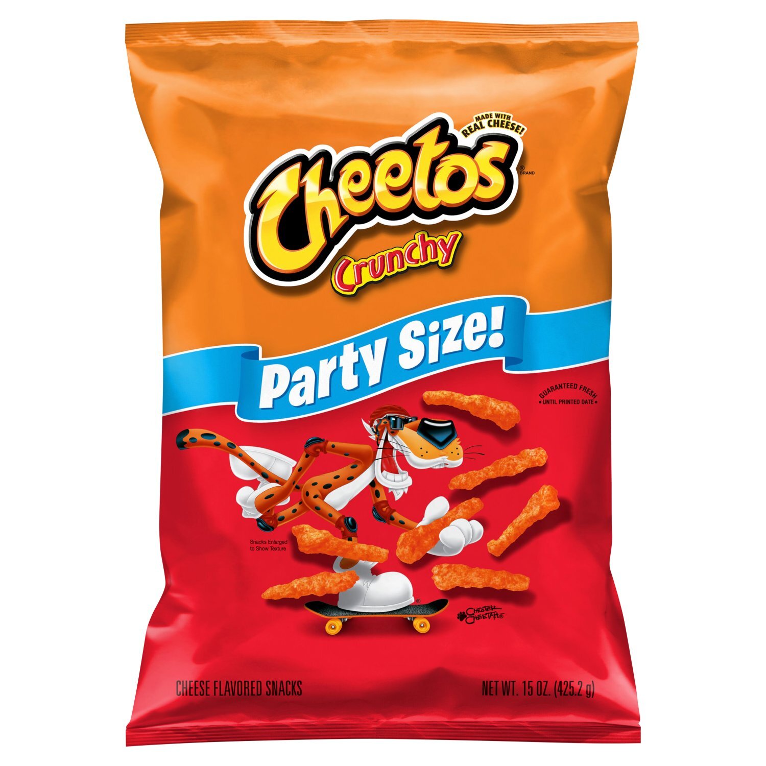 Cheetos Crunchy Cheese Flavored Snacks Party Size!, 15 oz Image 1 of 5