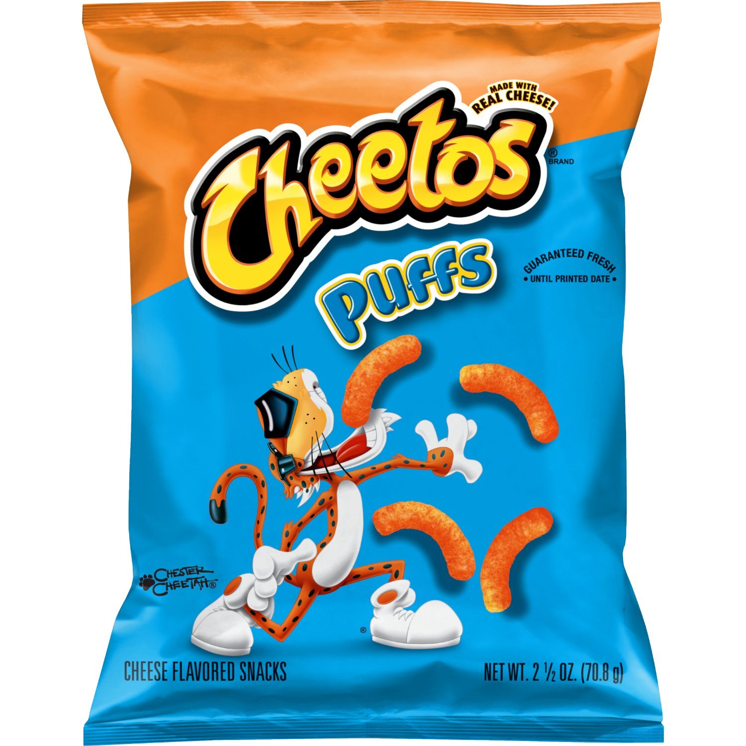 Cheetos Puffs Cheese Flavored Snacks 2 1/2 Oz Image 1 of 4