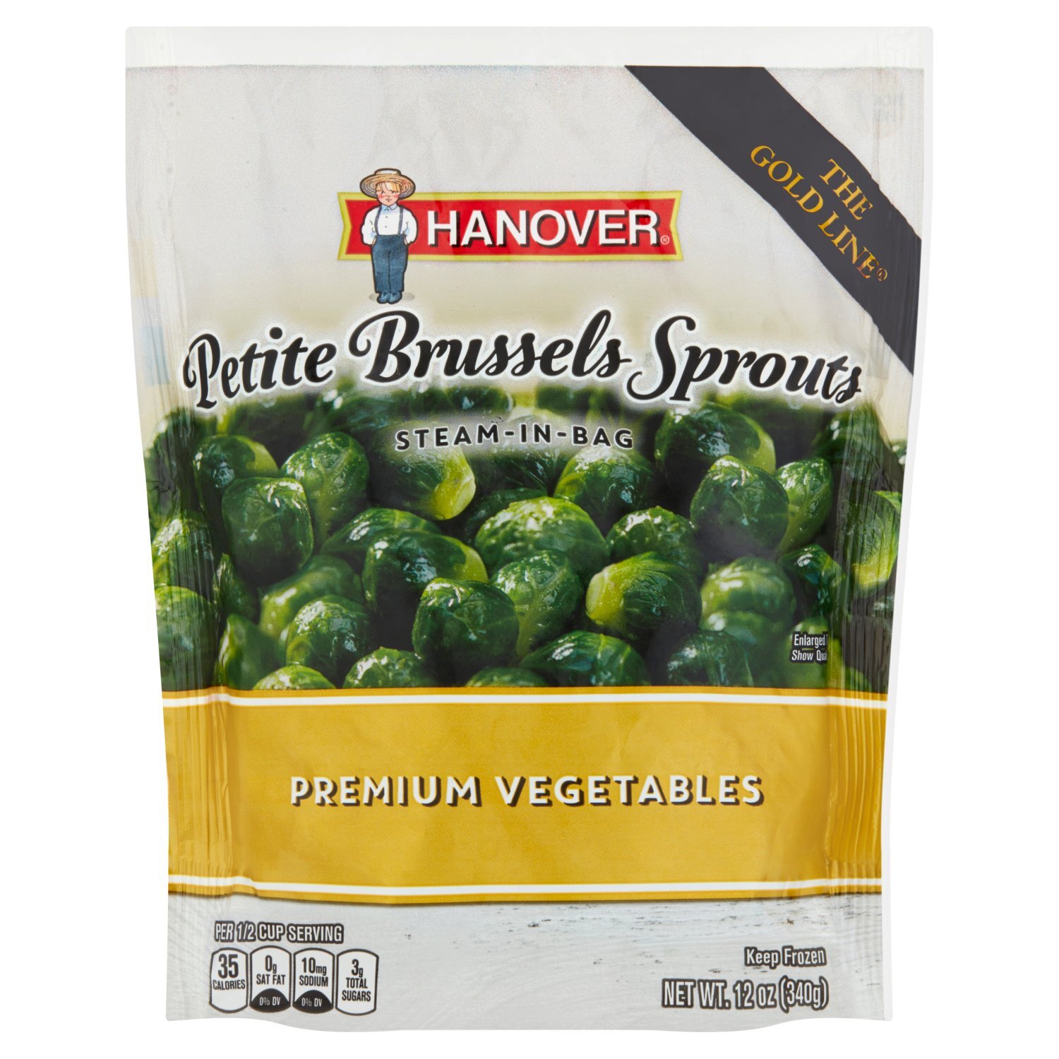 Hanover Steam-In-Bag Petite Brussels Sprouts Premium Vegetables, 12 oz Image 1 of 5