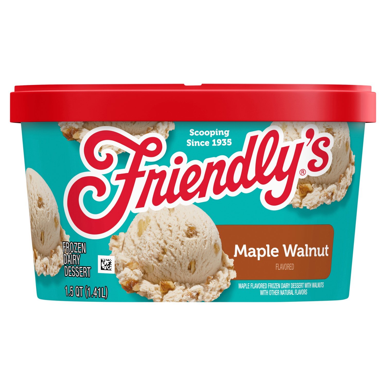 Friendly's Maple Walnut Frozen Dairy Dessert, 1.5 qt - Price Rite