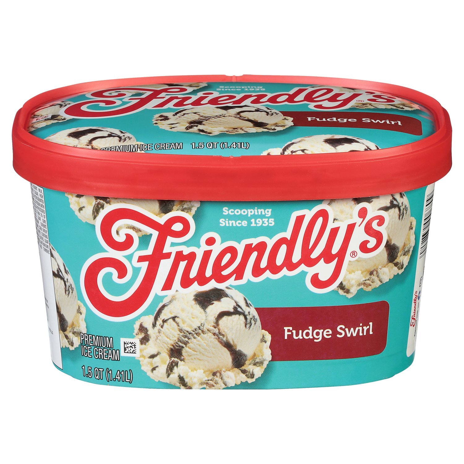 icecream88ページ Friendly's Fudge Swirl Premium Ice Cream, 1.5 qt - The Fresh Grocer