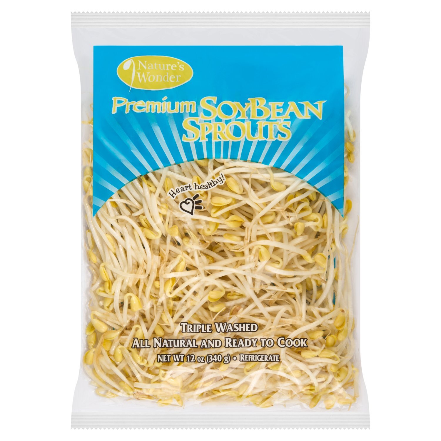 Fresh Bean Sprouts, 12 oz bag - Fairway
