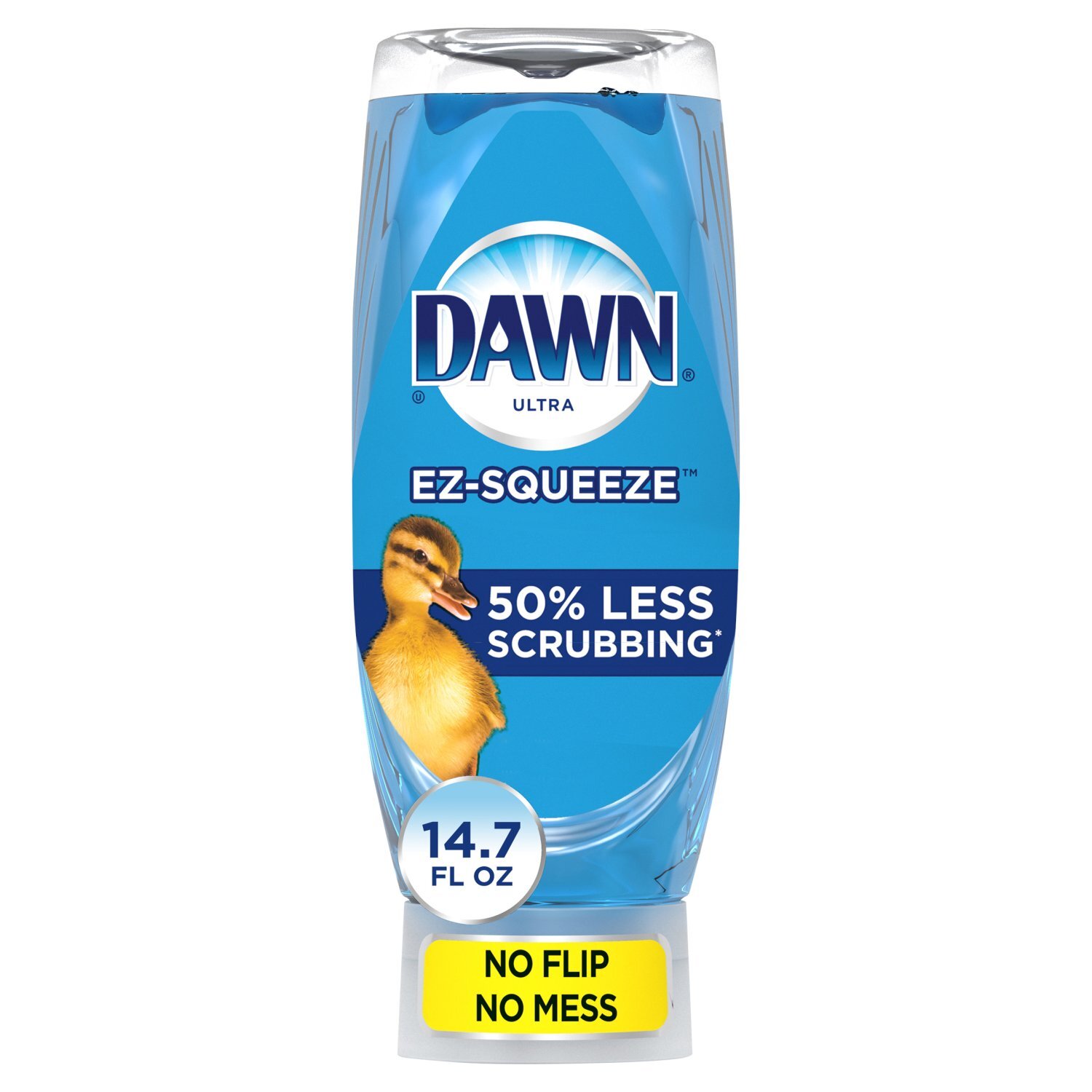 Dawn EZ-Squeeze Ultra Dish Soap, Dishwashing Liquid, Original Scent, 14.7 fl oz Image 1 of 12