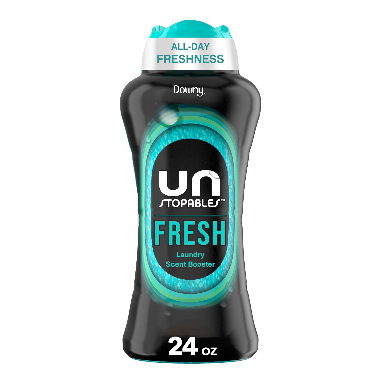 Downy Unstopables In Wash Scent Booster Beads, Fresh Scent, 24 oz, Laundry Beads for odor Protectio Image 1 of 12