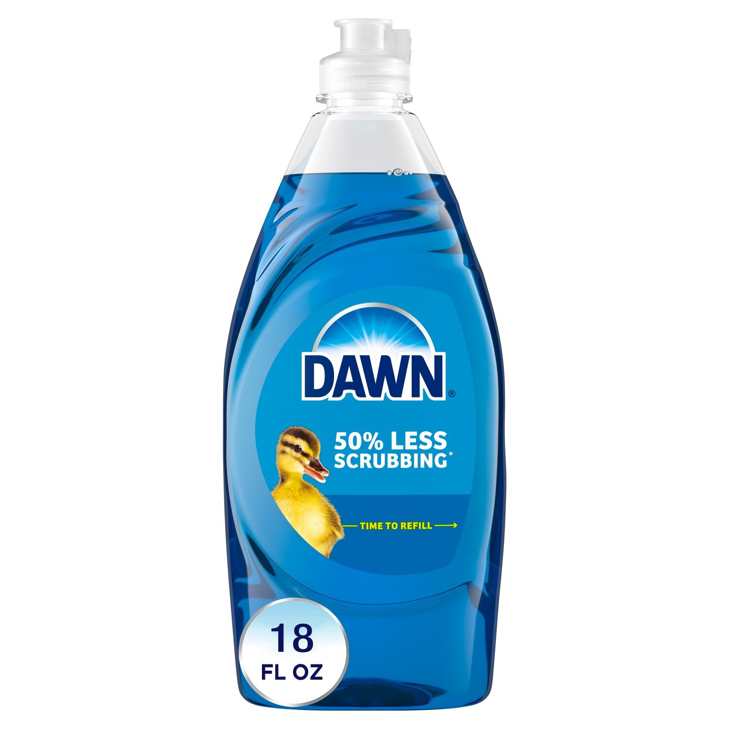 Dawn Ultra Dish Soap, Dishwashing Liquid, Original Scent, 18 fl oz Image 1 of 8