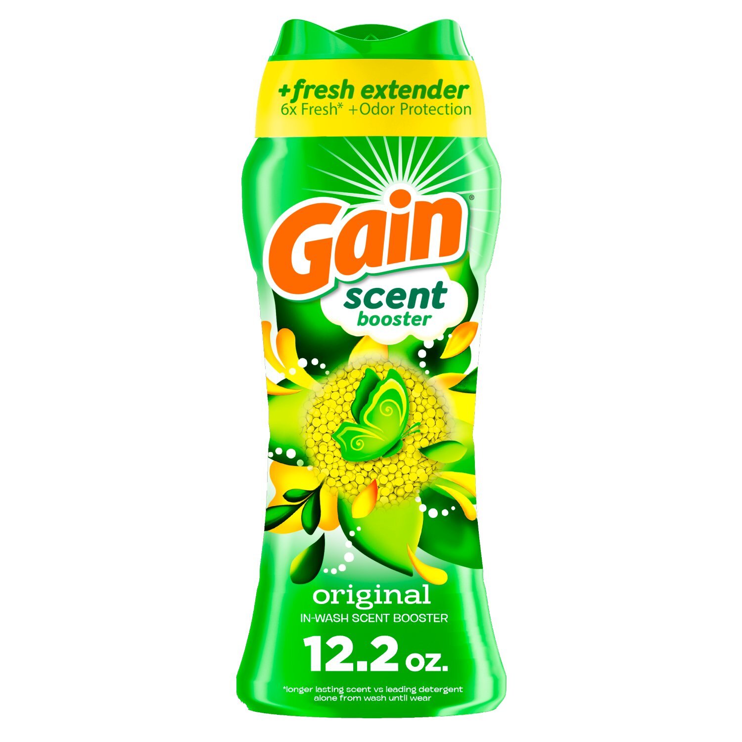 Gain In Wash Laundry Scent Booster, Original Scent, 12.2 oz - The