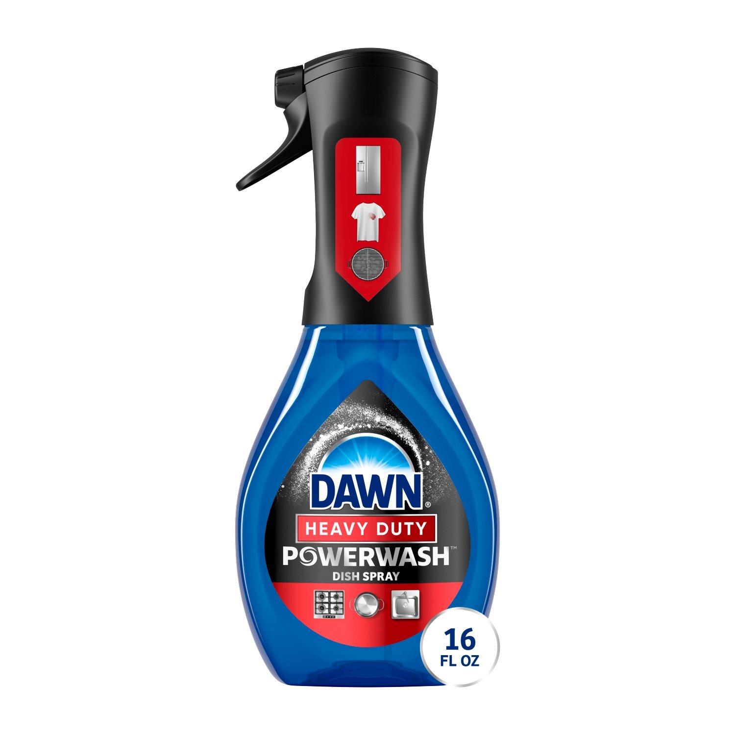 Dawn Powerwash Heavy Duty Dish Spray, Dish Soap, All Purpose Cleaner, 16 fl oz Image 1 of 11