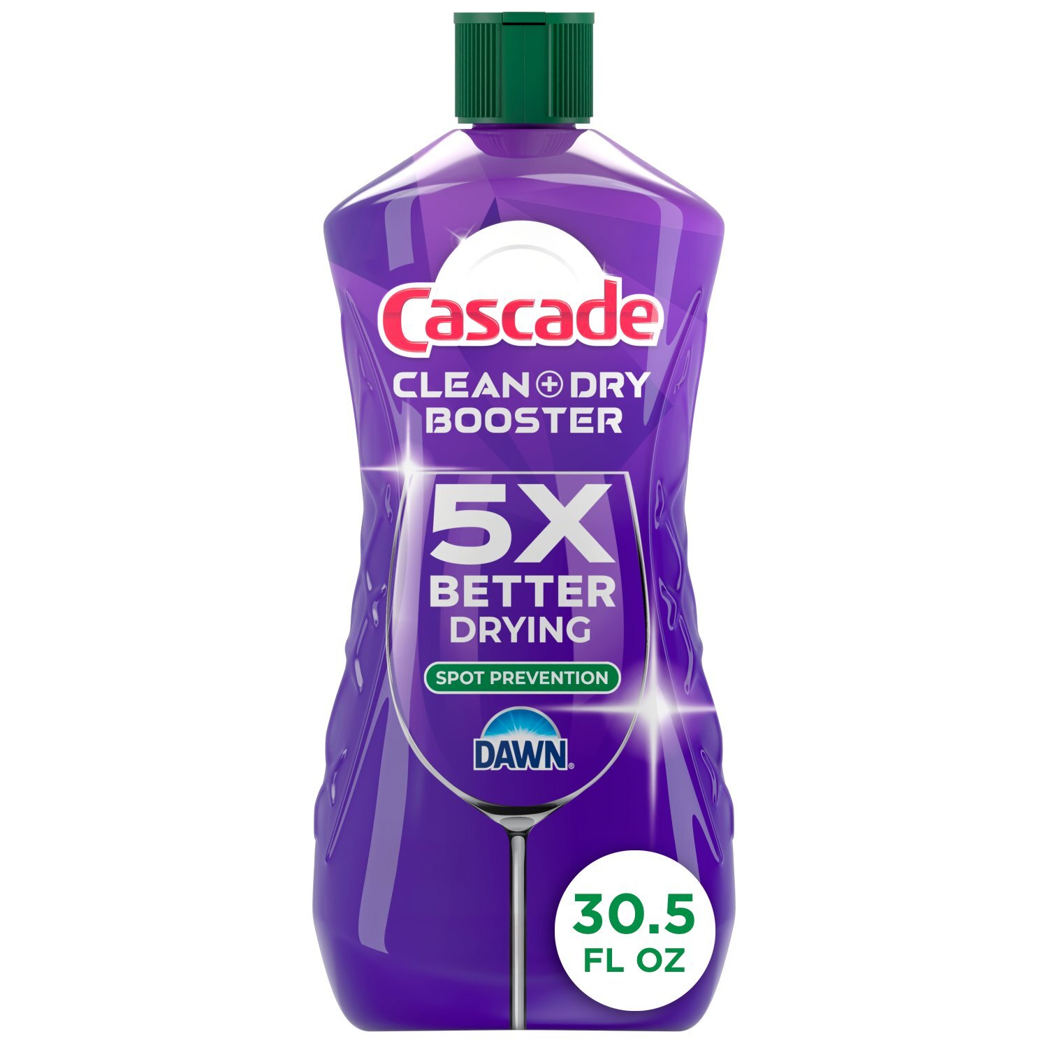Cascade Rinse Aid Clean & Dry Booster, 30.5oz
 Image 1 of 11