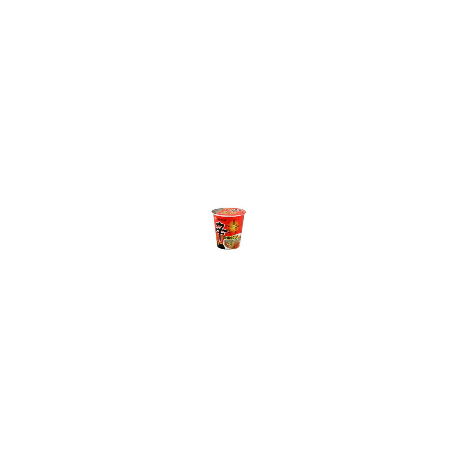 Nong Shim Shin Cup Noodle Soup - Hot & Spicy, 2.64 oz