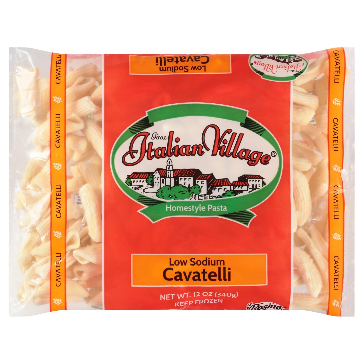 Rosina Italian Village Low Sodium Cavatelli Homestyle Pasta, 12 oz Image 1 of 6
