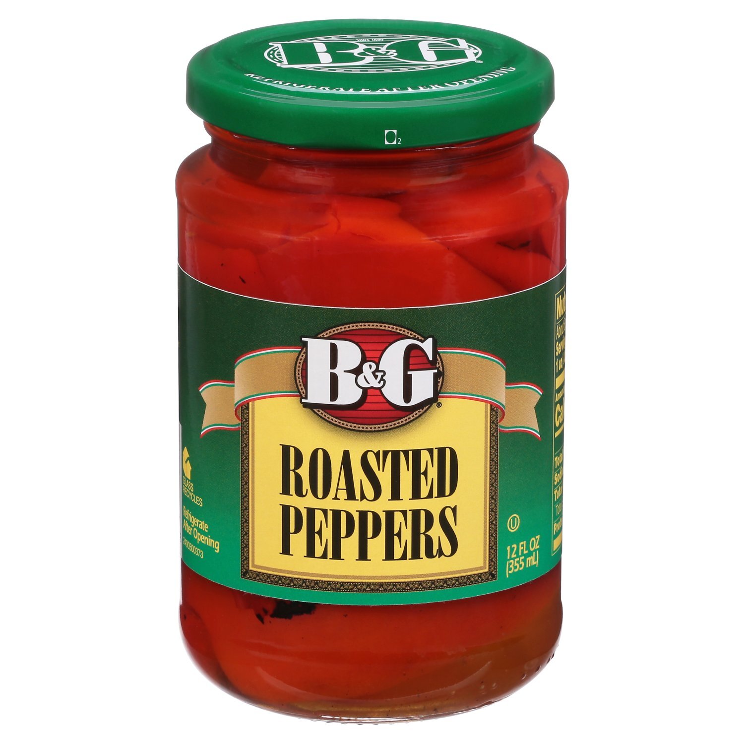 B&G Roasted Peppers, 12 fl oz Image 1 of 7