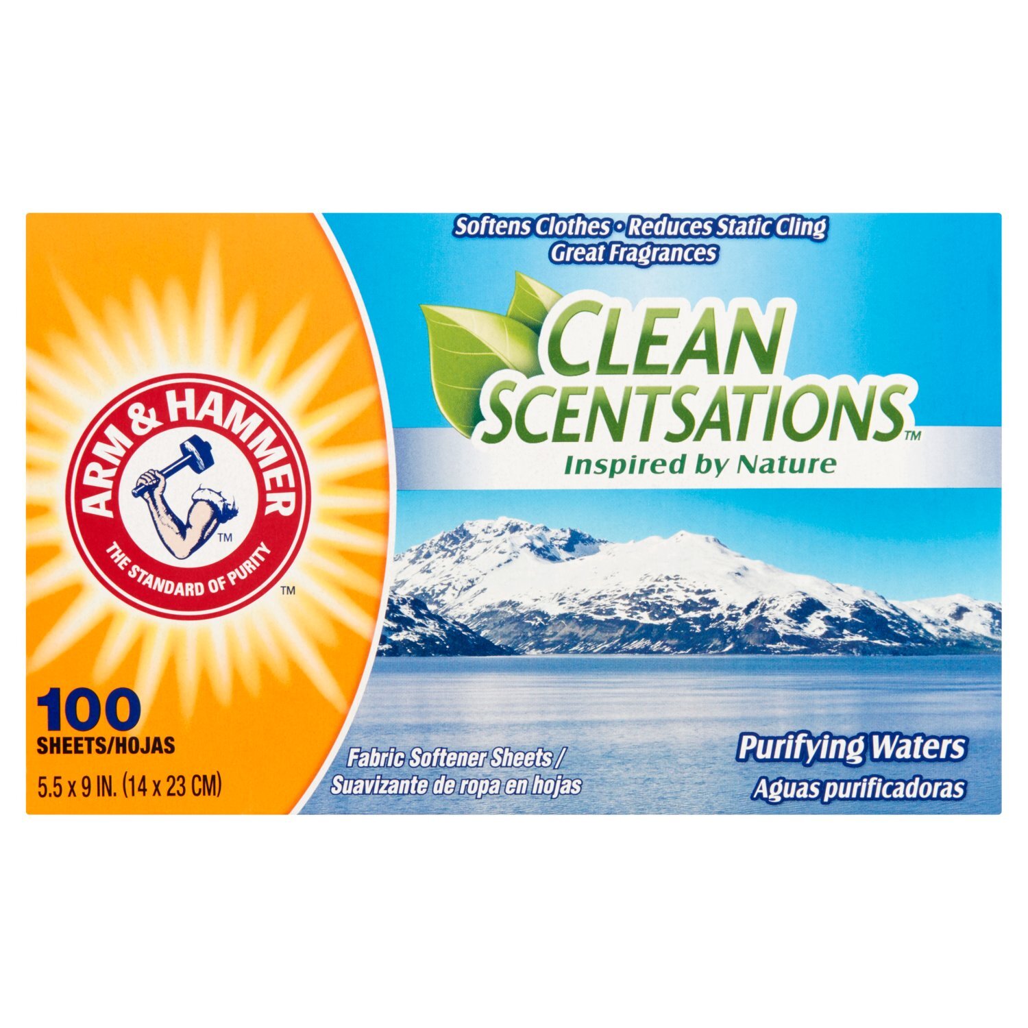 Arm & Hammer Clean Scentsations Purifying Waters Fabric Softener