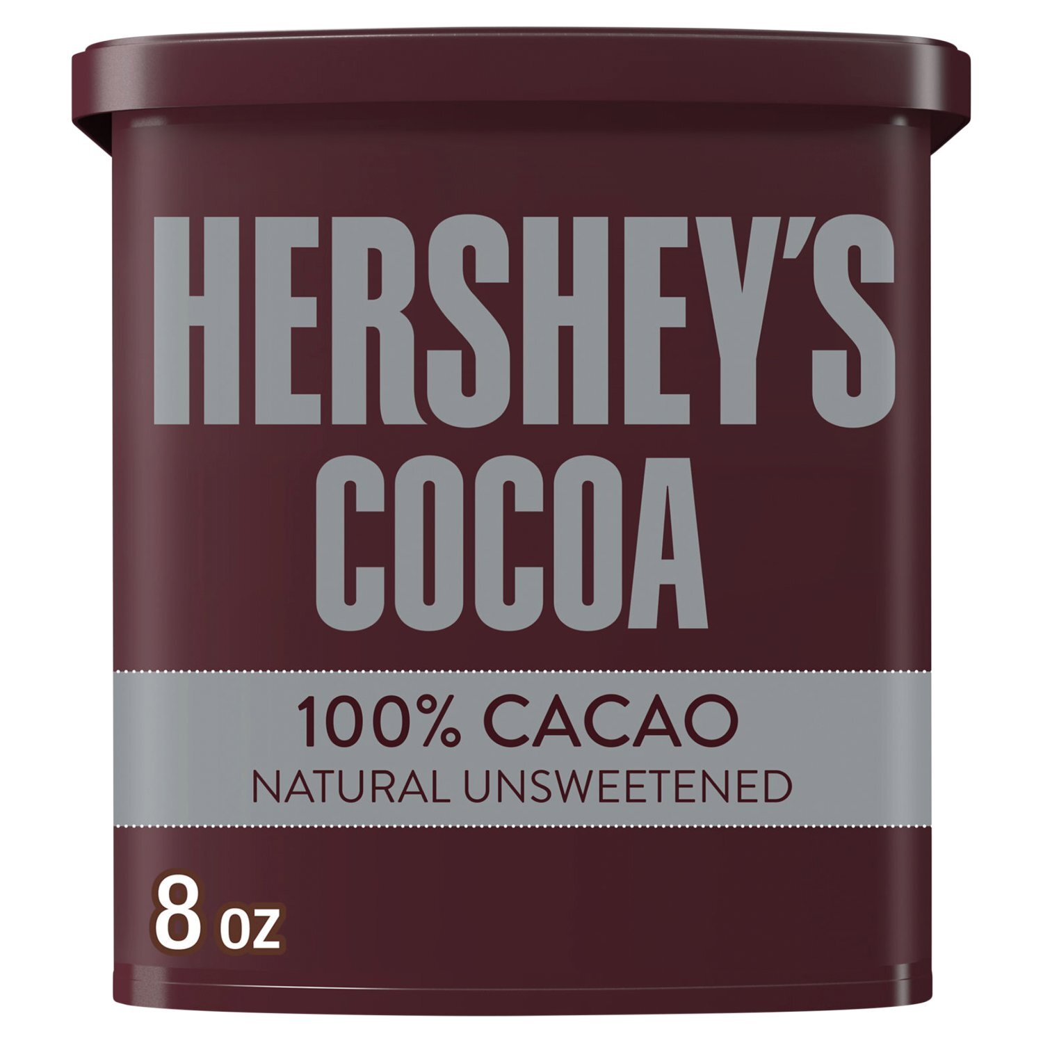Hershey's Natural Unsweetened 100% Cocoa, 8 oz Image 1 of 11
