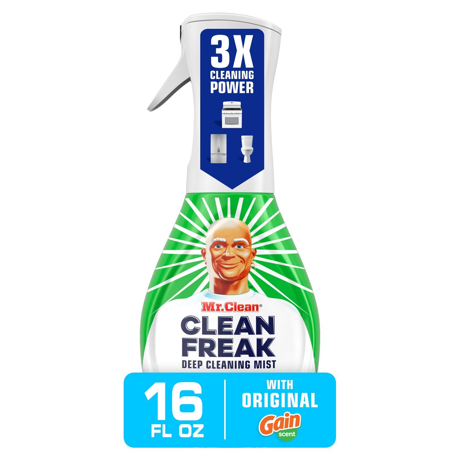 Mr. Clean Gain All Purpose Cleaner, Bathroom, Glass, Floor, Shower, Gain Scent, 23oz Image 1 of 10